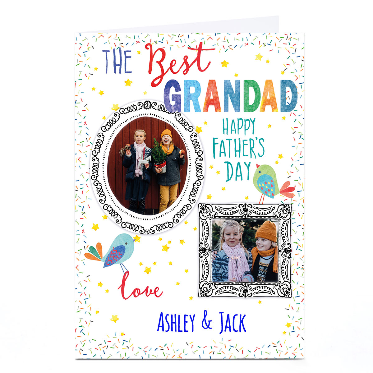 Photo Nik Golesworthy Father's Day Card - Best Grandad 