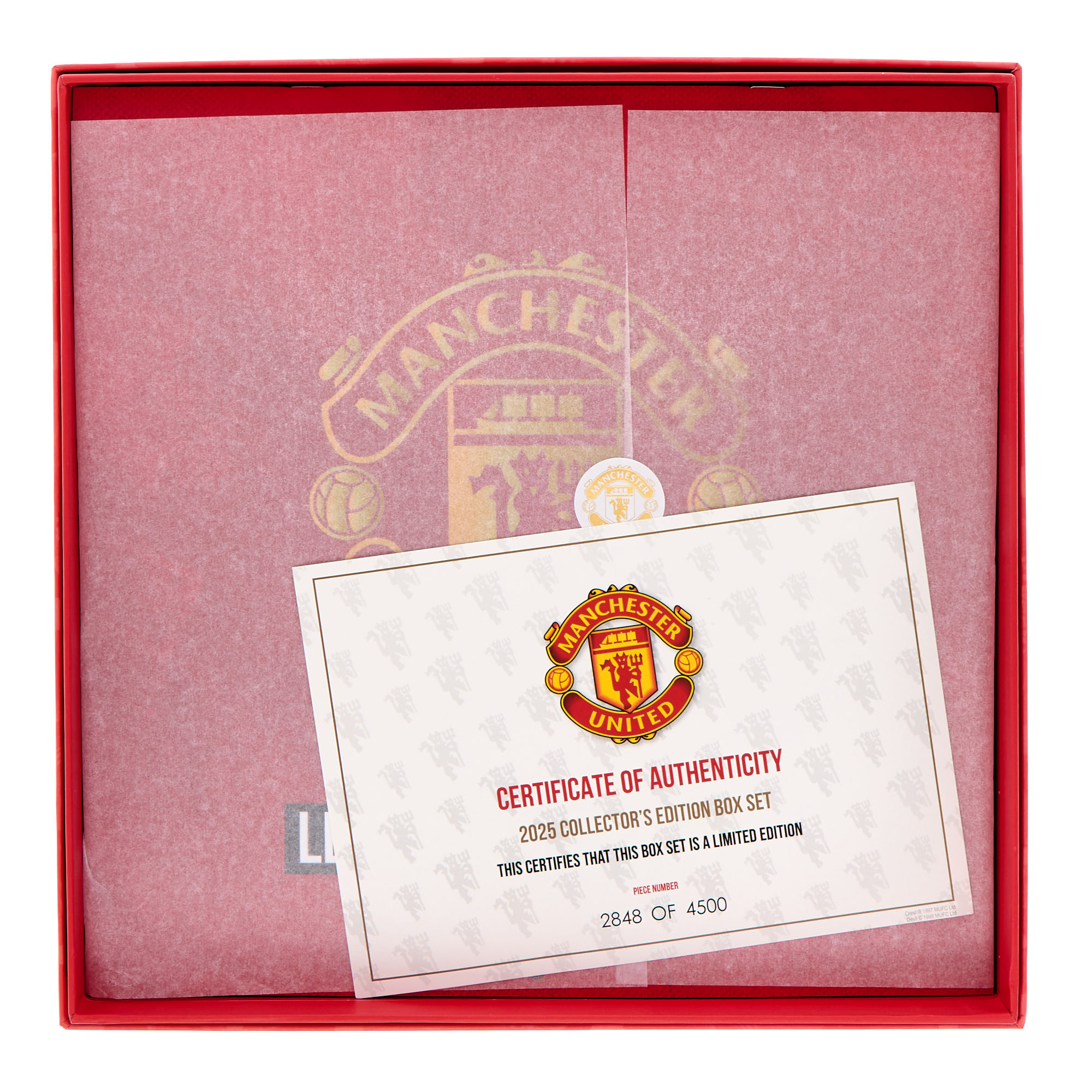 Manchester United 2025 Limited Edition Collector's Gift Set