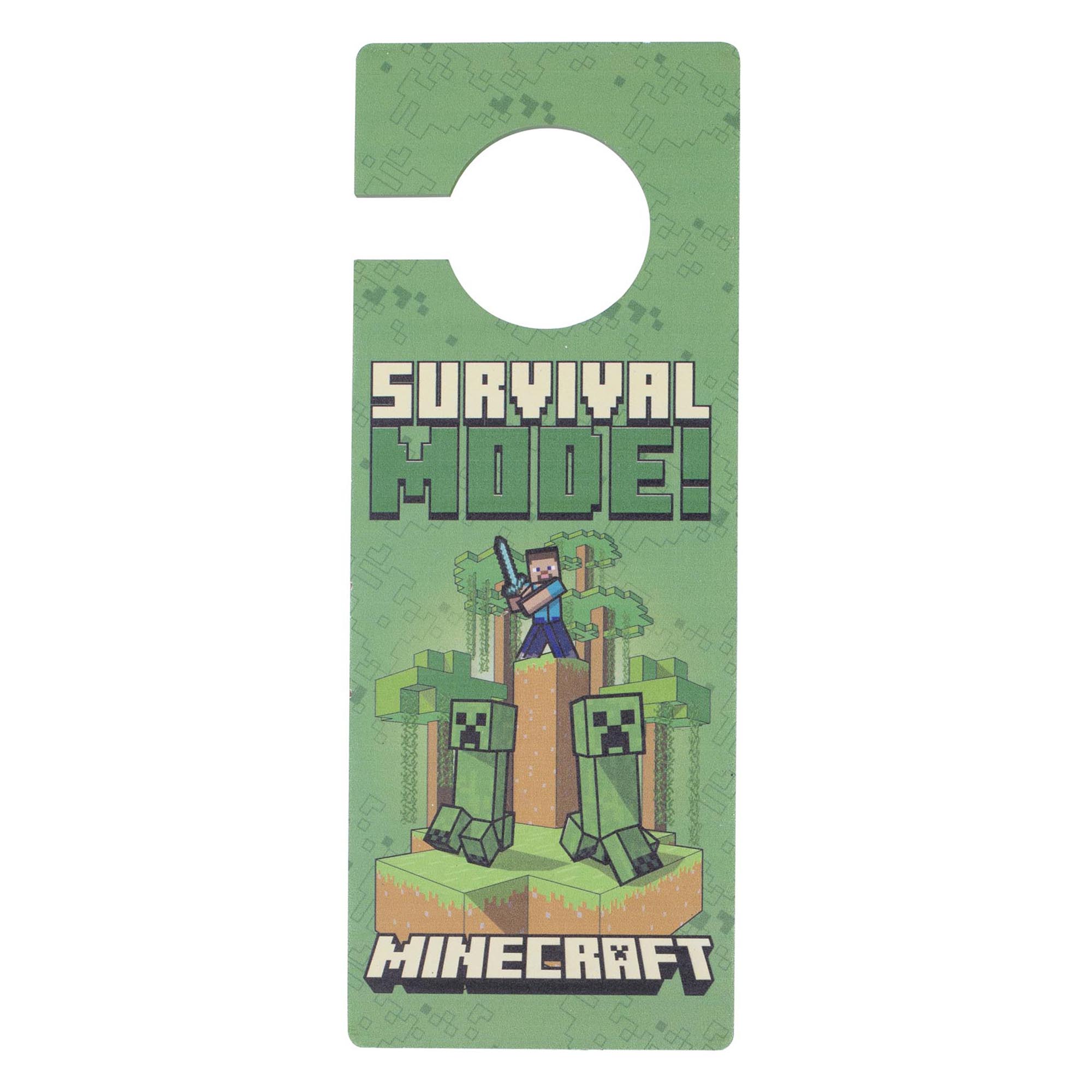 Minecraft Survival Mode Door Hanger