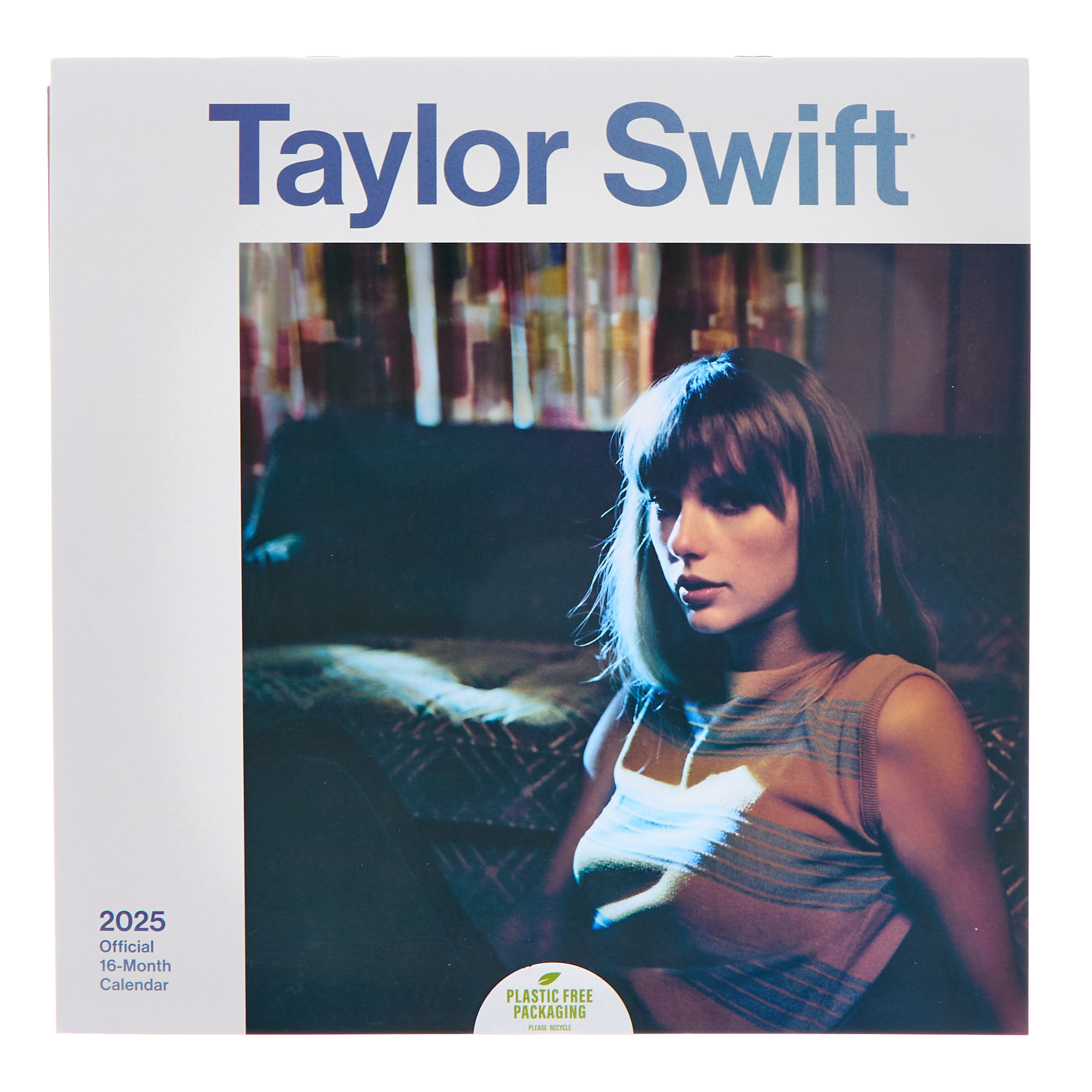 Taylor Swift 2025 16-Month Square Wall Calendar