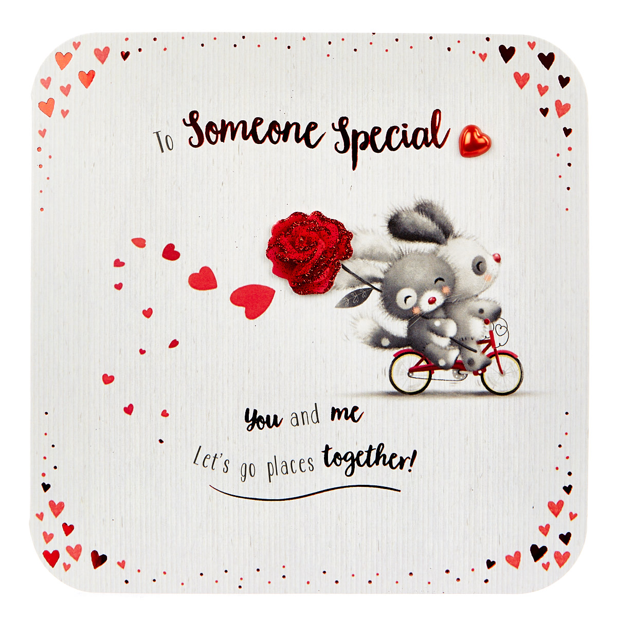 Valentine's Boutique Card - To Someone Special, You & Me