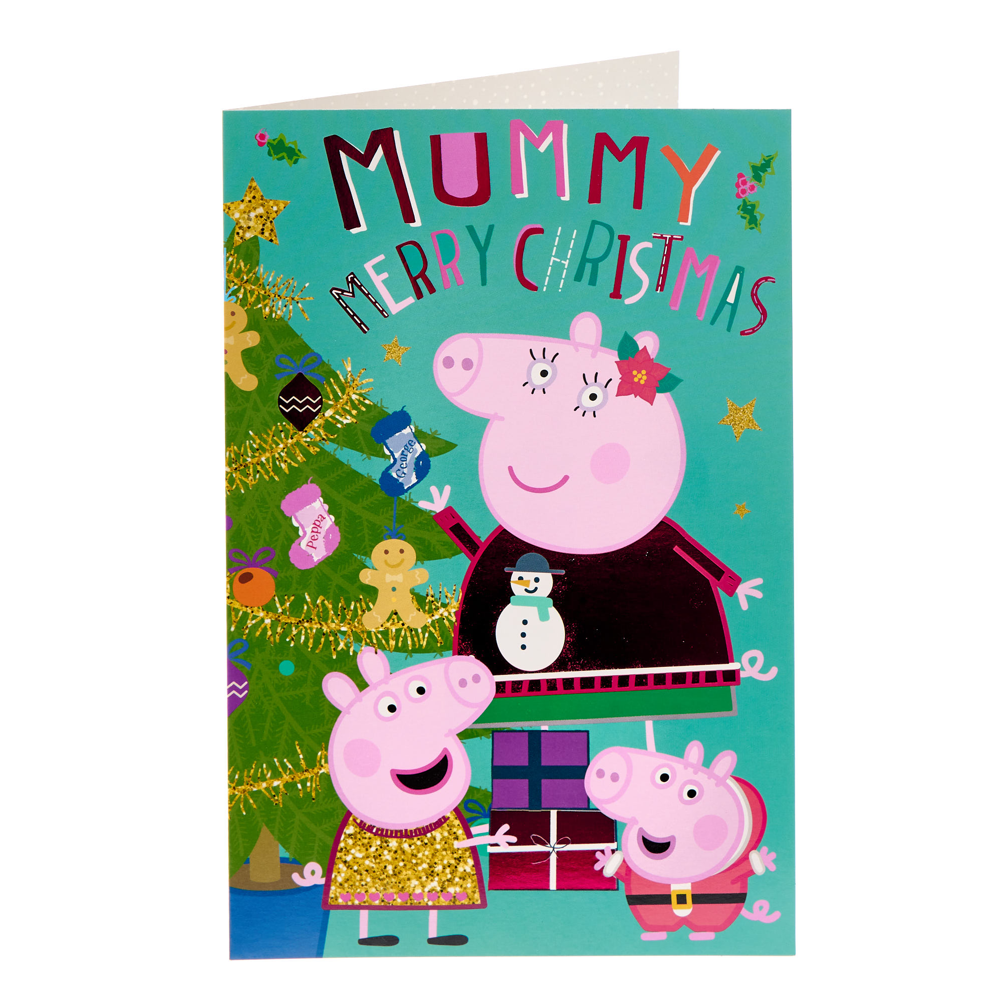 Peppa Pig Mummy Christmas Card