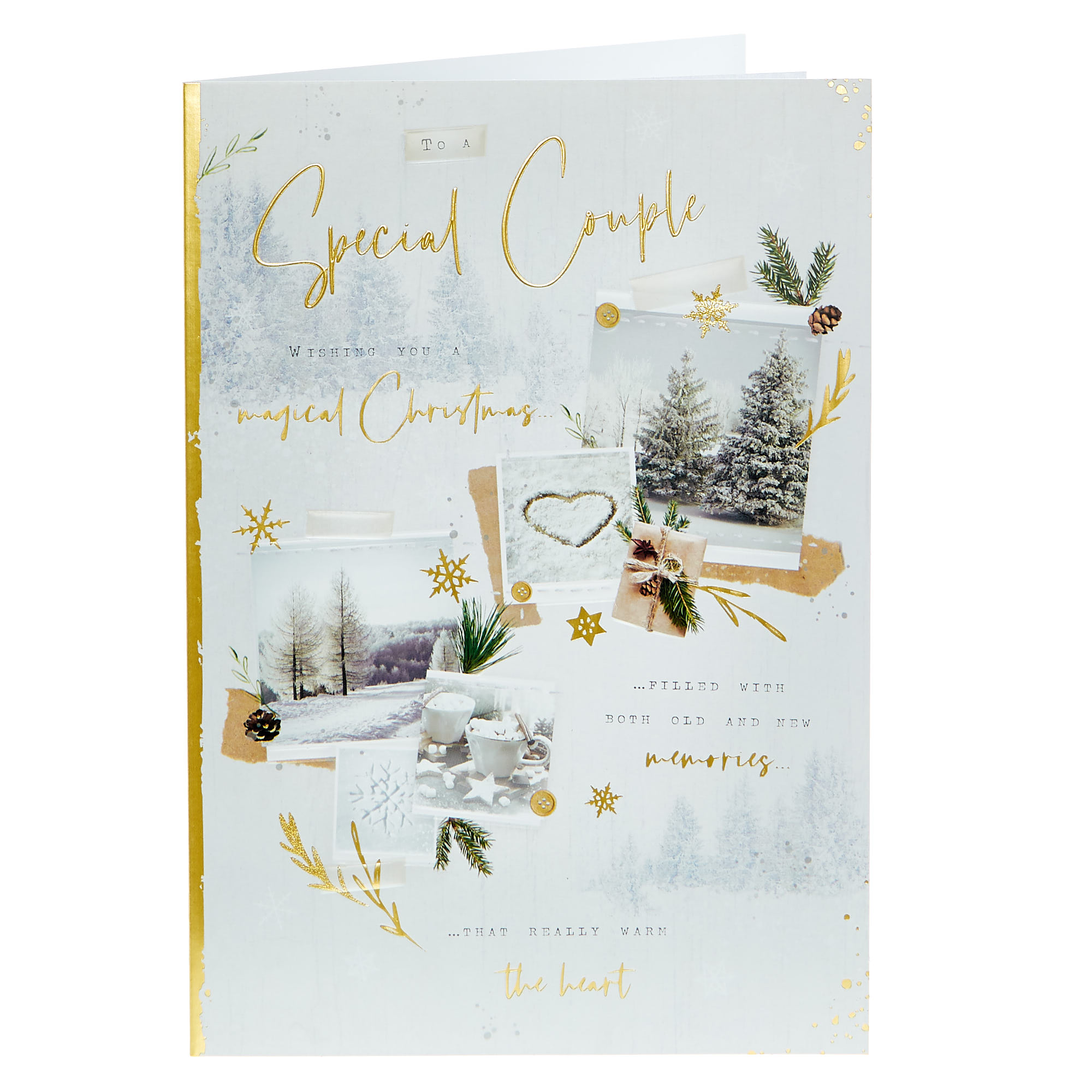 Christmas Card - Special Couple Warm The Heart