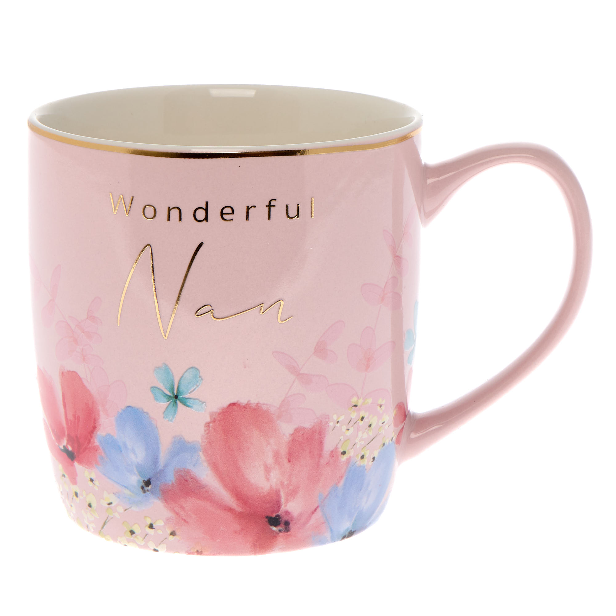 Wonderful Nan Floral Mug In A Box