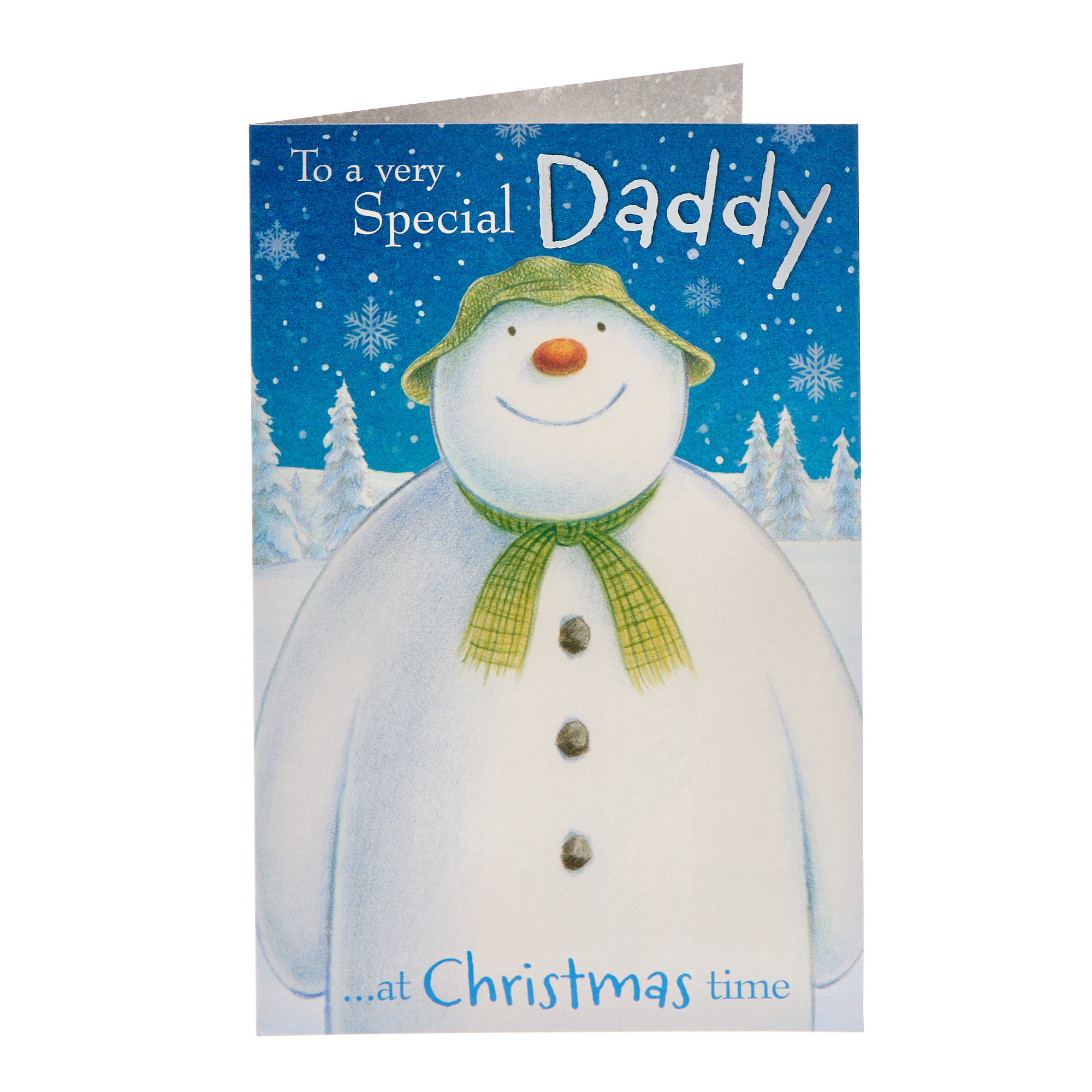 Daddy The Snowman & The Snowdog Christmas Card