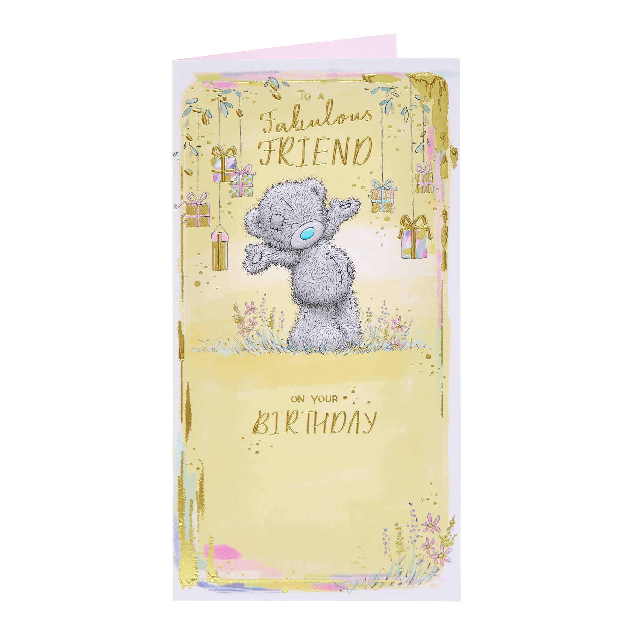 Me To You Tatty Teddy Fabulous Friend Birthday Card