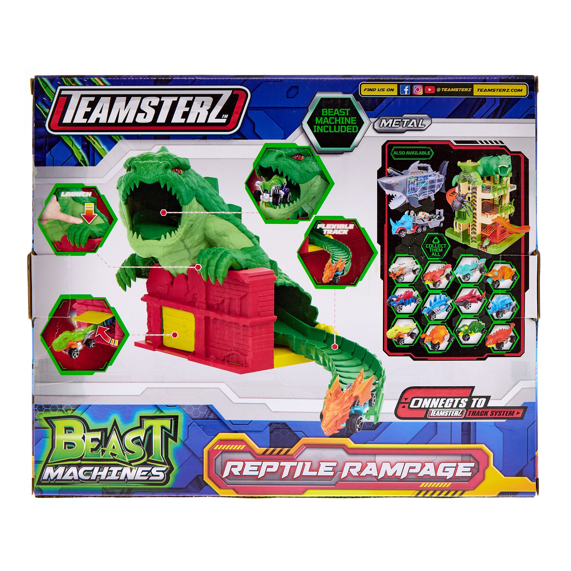 Teamsterz Beast Machines Reptile Rampage