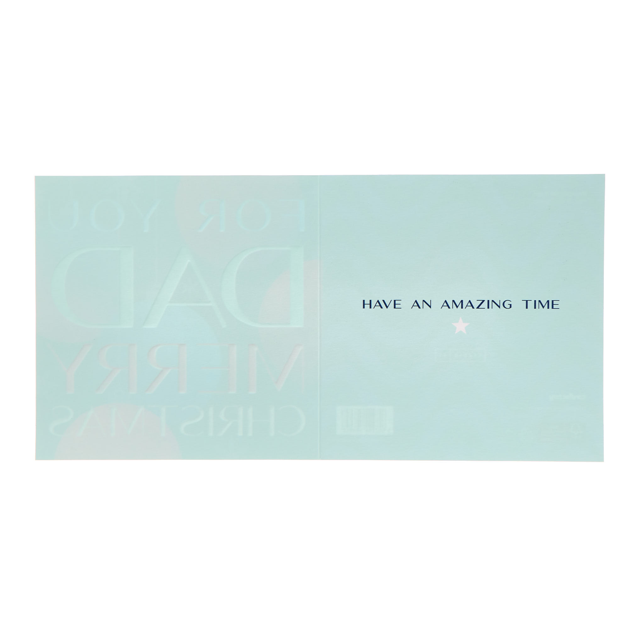 DAD Holographic Studio 41 Christmas Card