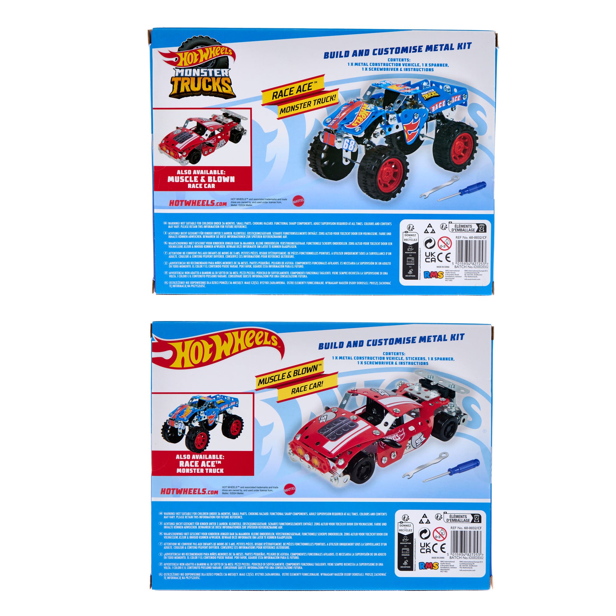 Hot Wheels Build & Customise Metal Kit Lucky Dip