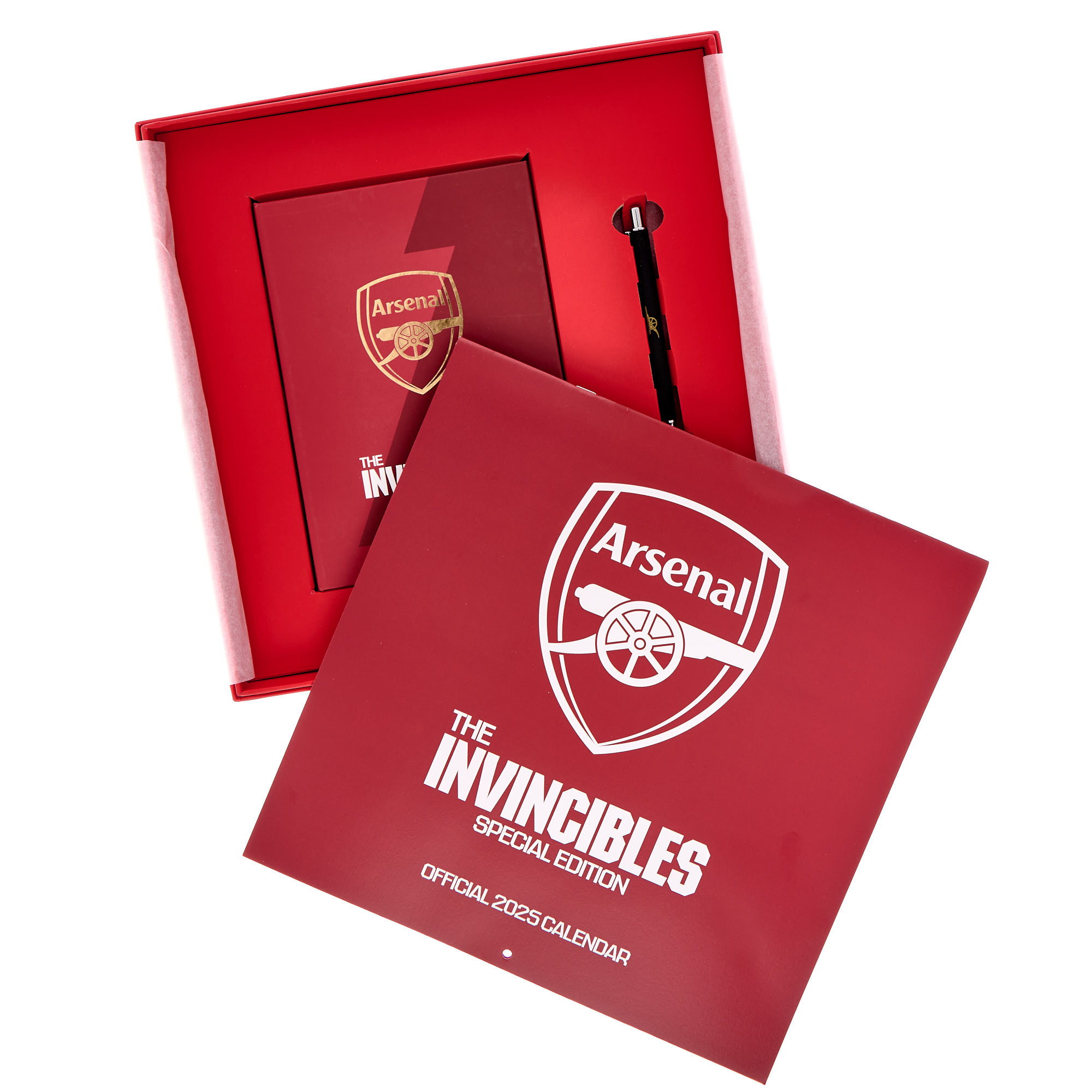 Arsenal 2025 Limited Edition Calendar & Musical Collectors Gift Set