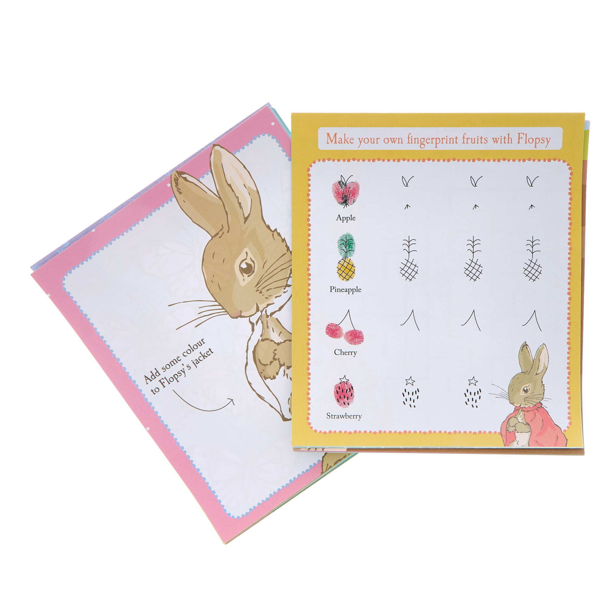 Peter Rabbit Finger Paint Set