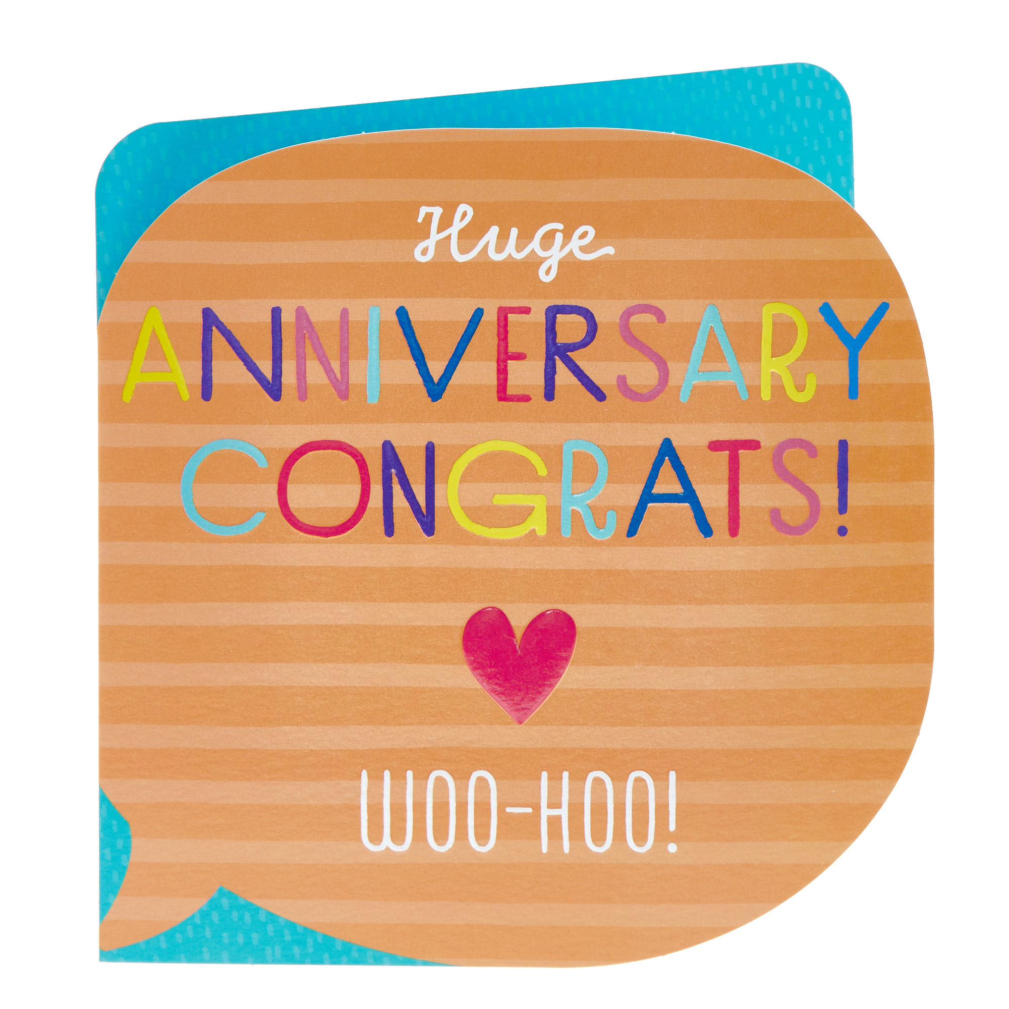 Woo-Hoo Congrats Wedding Anniversary Card