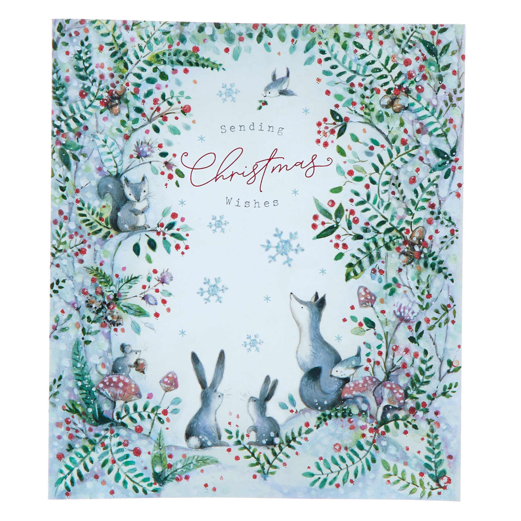 10 Premium Boxed Charity Christmas Cards - Woodland (2 Designs)