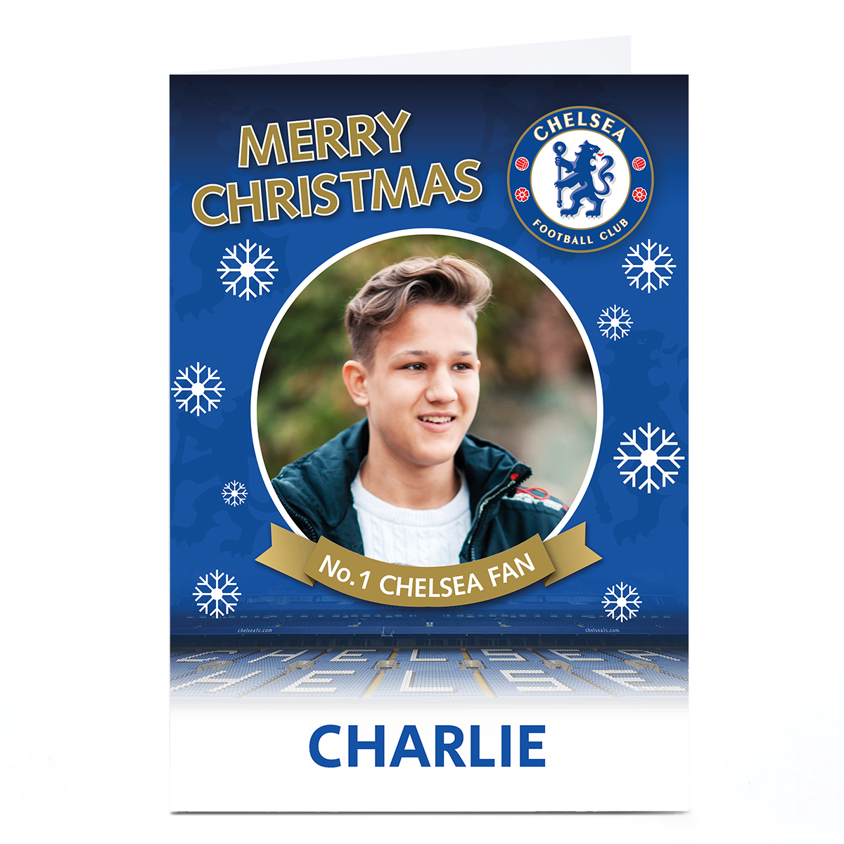 Photo Chelsea FC Christmas Card