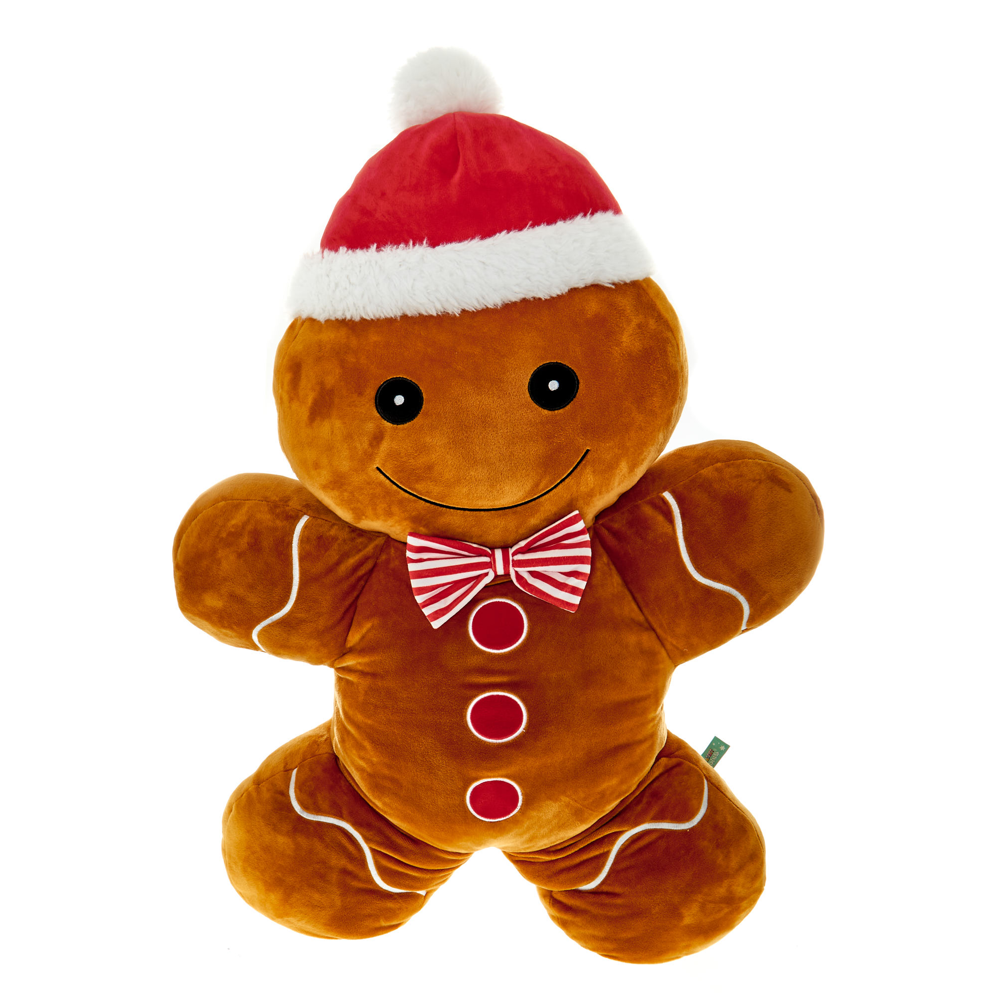 Giant Gingerbread Christmas Soft Toy