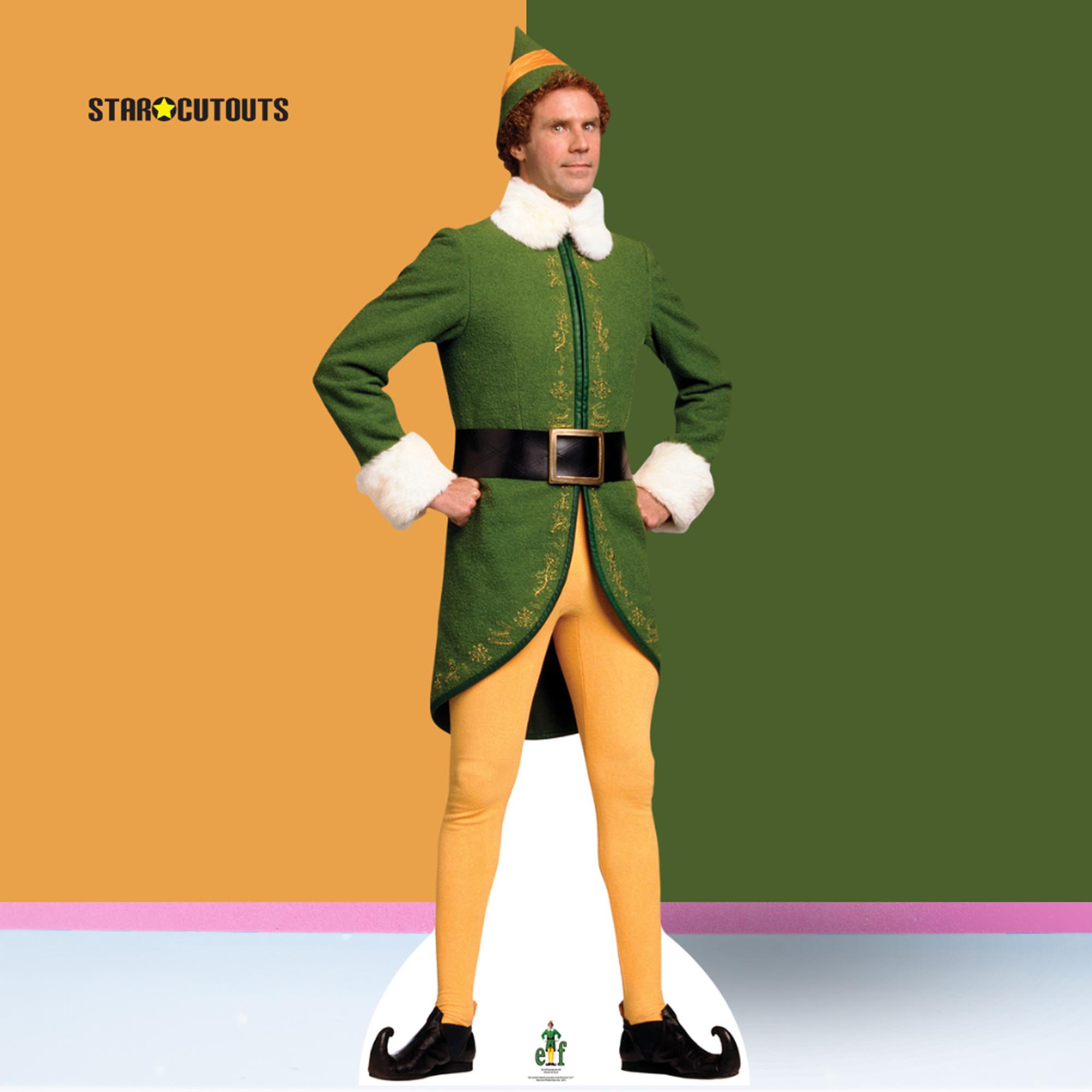 Buddy the Elf Waiting for Christmas Cardboard Cutout 