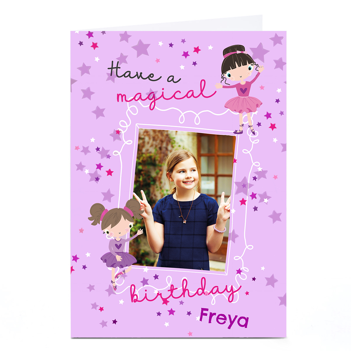 Photo Rachel Griffin Birthday Card - Magical