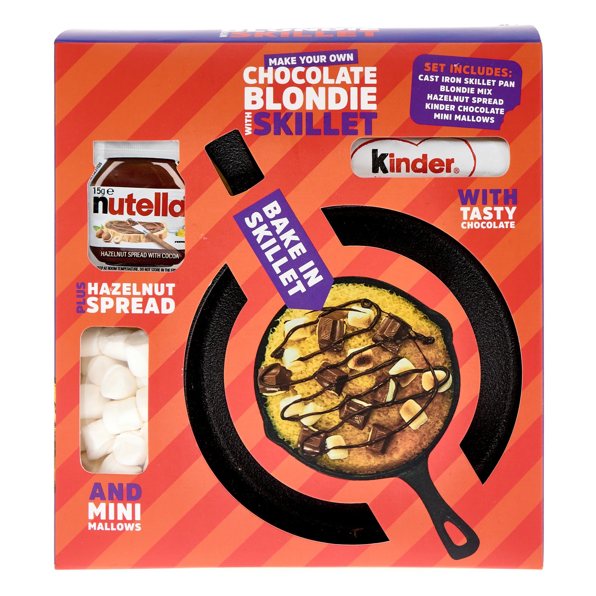 Make Your Own Chocolate Blondie Skillet Set