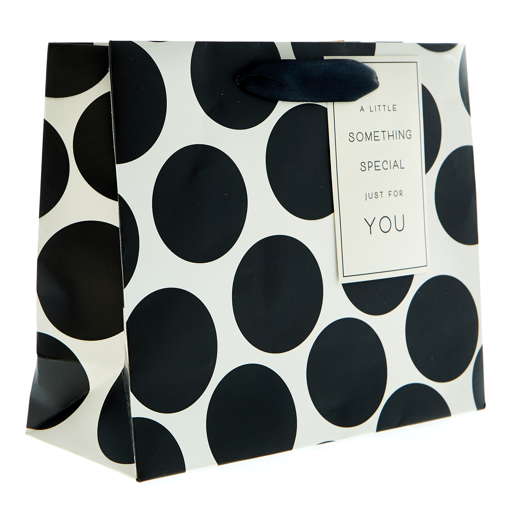 Buy Medium Landscape Gift Bag - Black Spots Something Special for GBP 1 ...