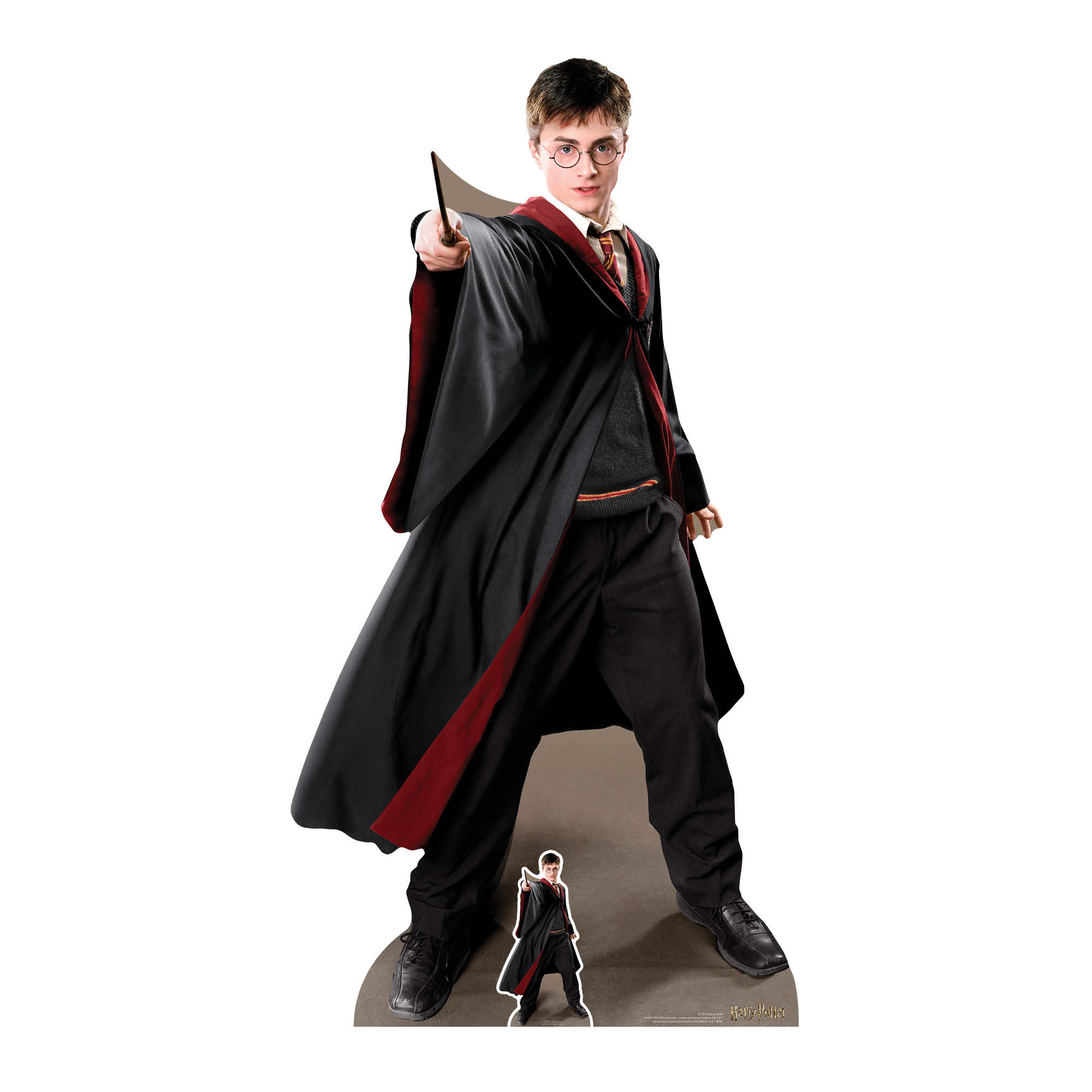 Large Harry Potter Quidditch Captain Cardboard Cutout