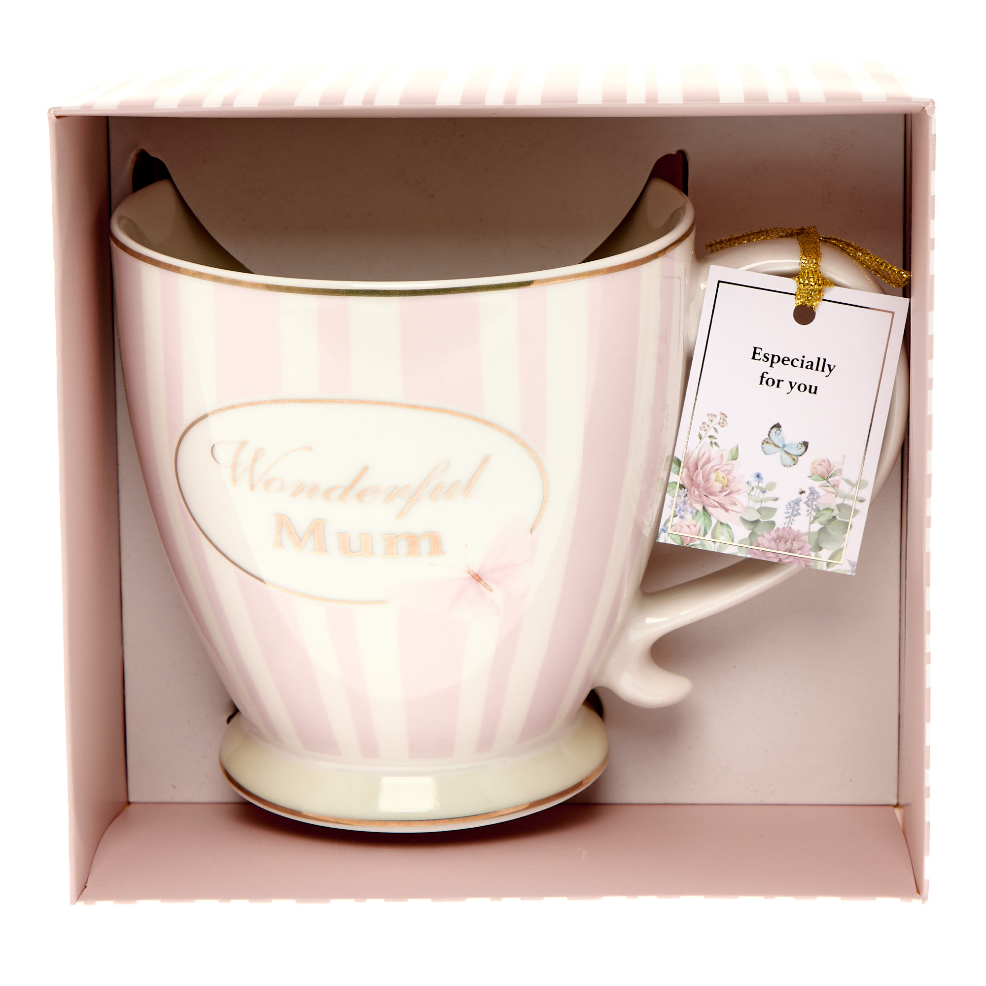 Wonderful Mum Footed Mug in a Box