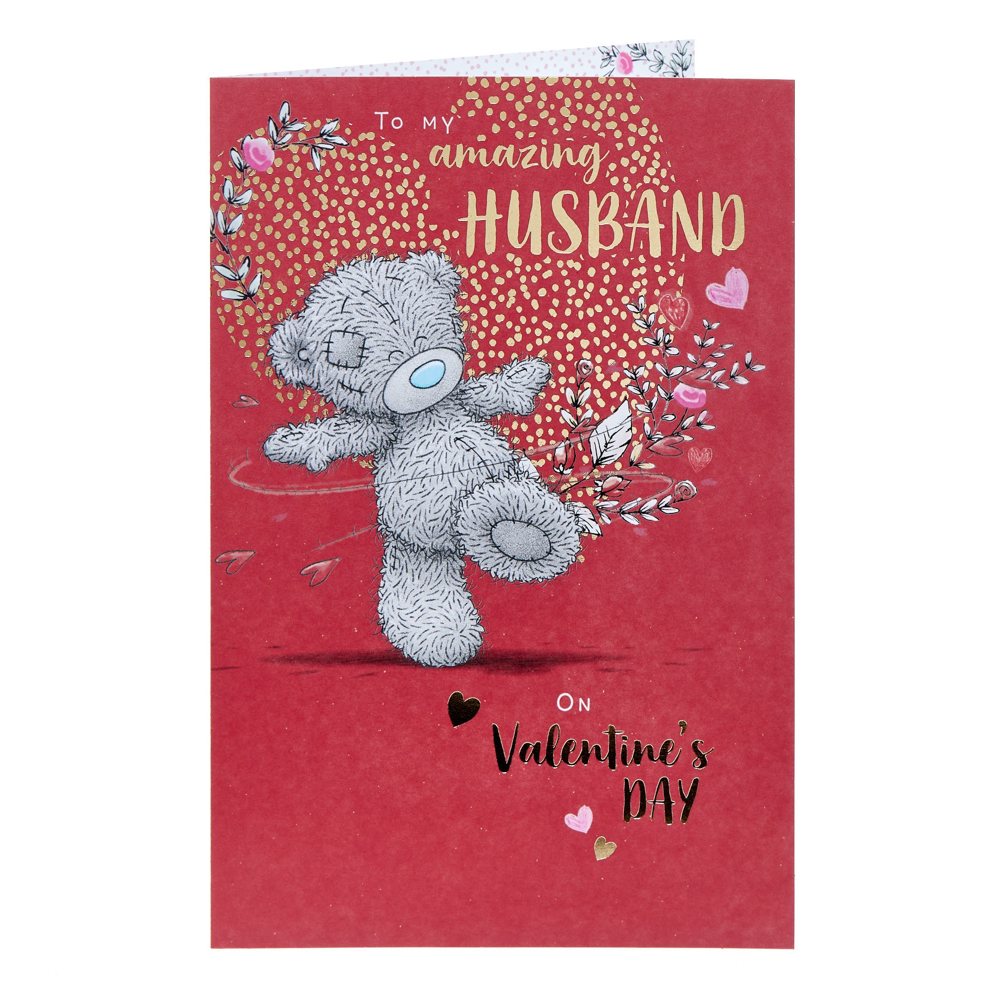 Amazing Husband Tatty Teddy Valentine's Day Card