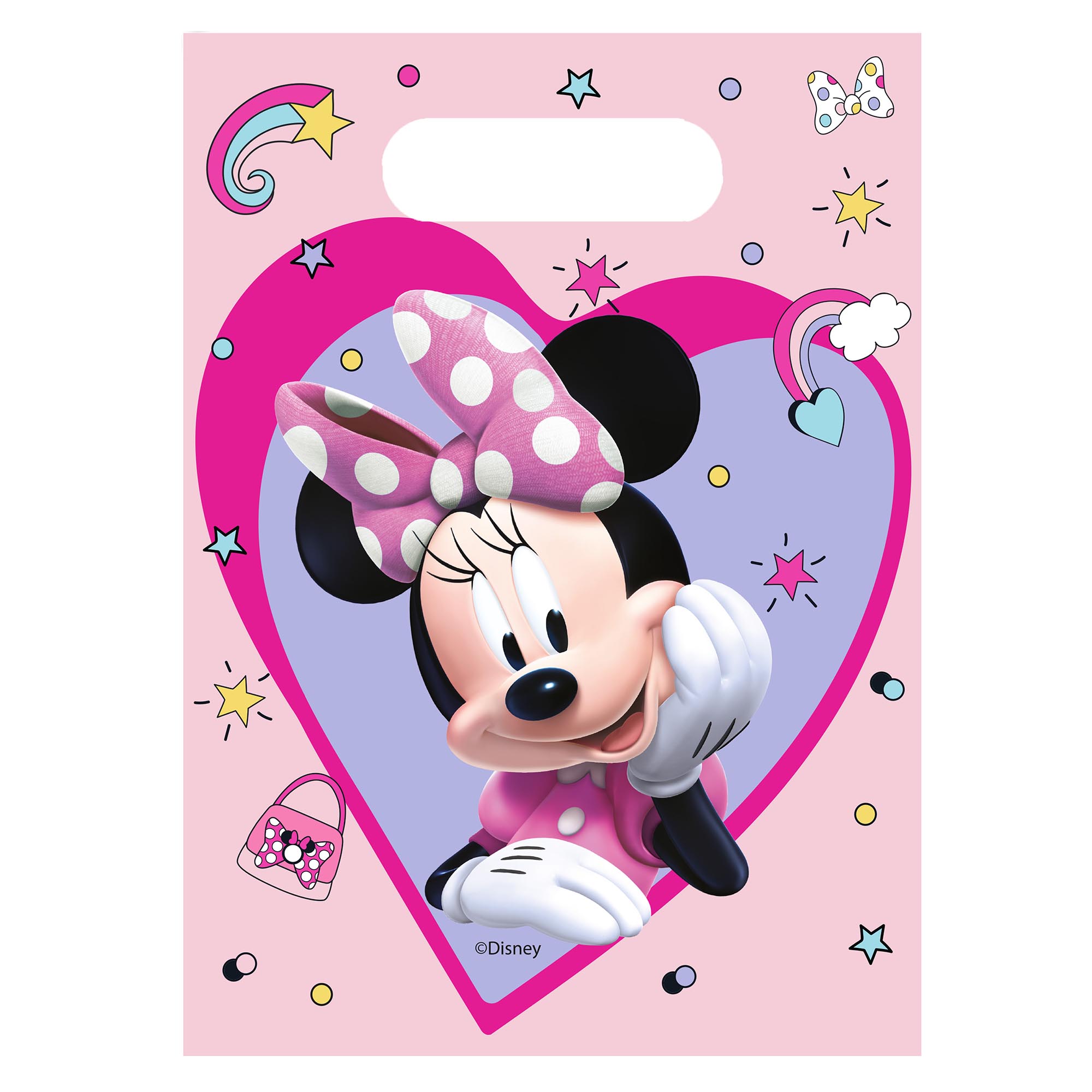 Minnie Junior Party Tableware & Decorations Bundle - 16 Guests