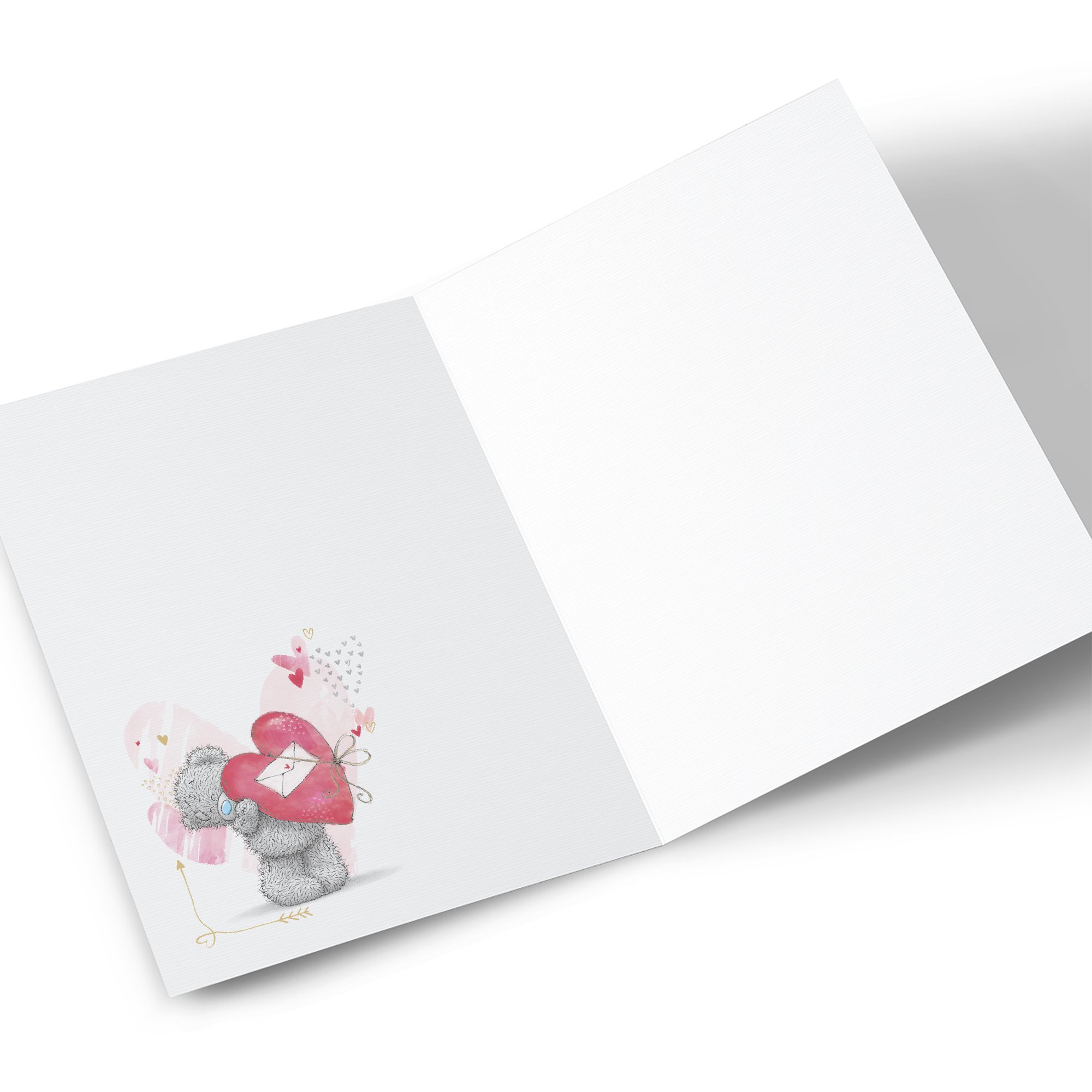 Personalised Tatty Teddy Valentine's Day Card - LOVE You Cuddles, Any Name