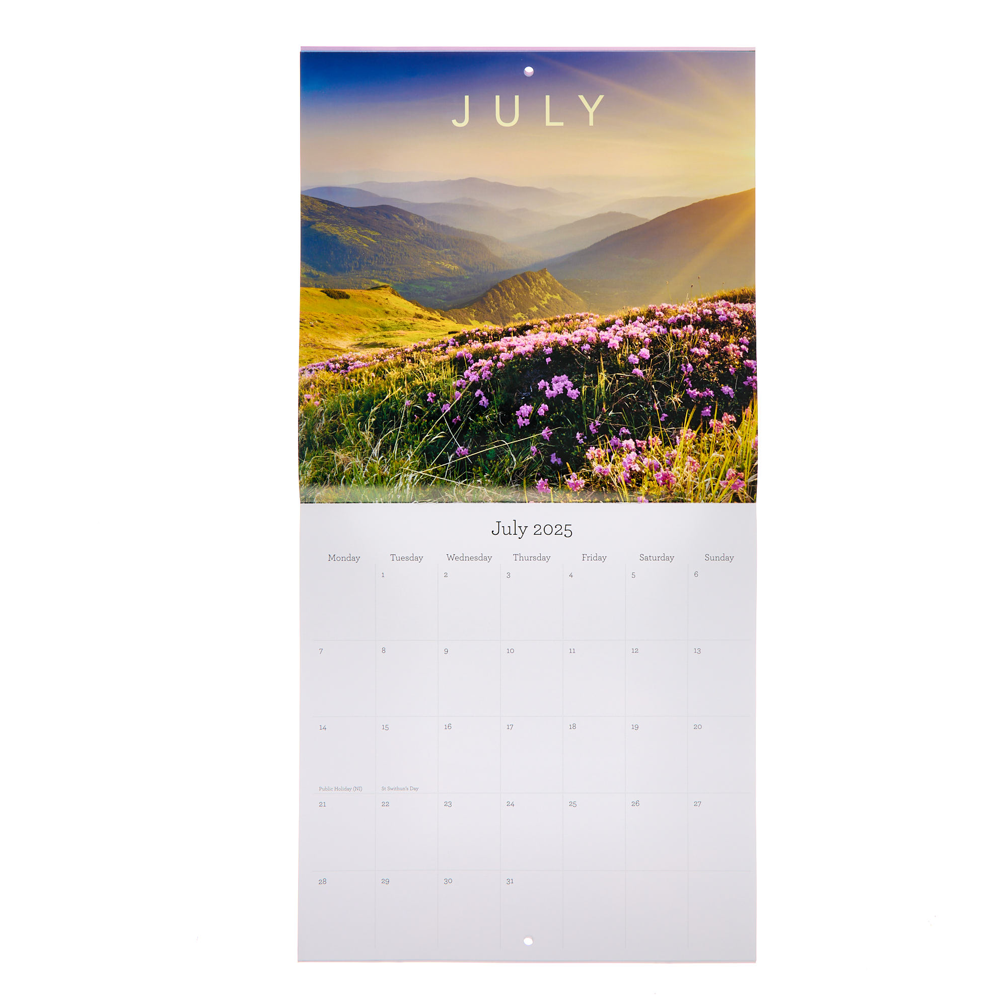 Beautiful World 2025 Square Calendar