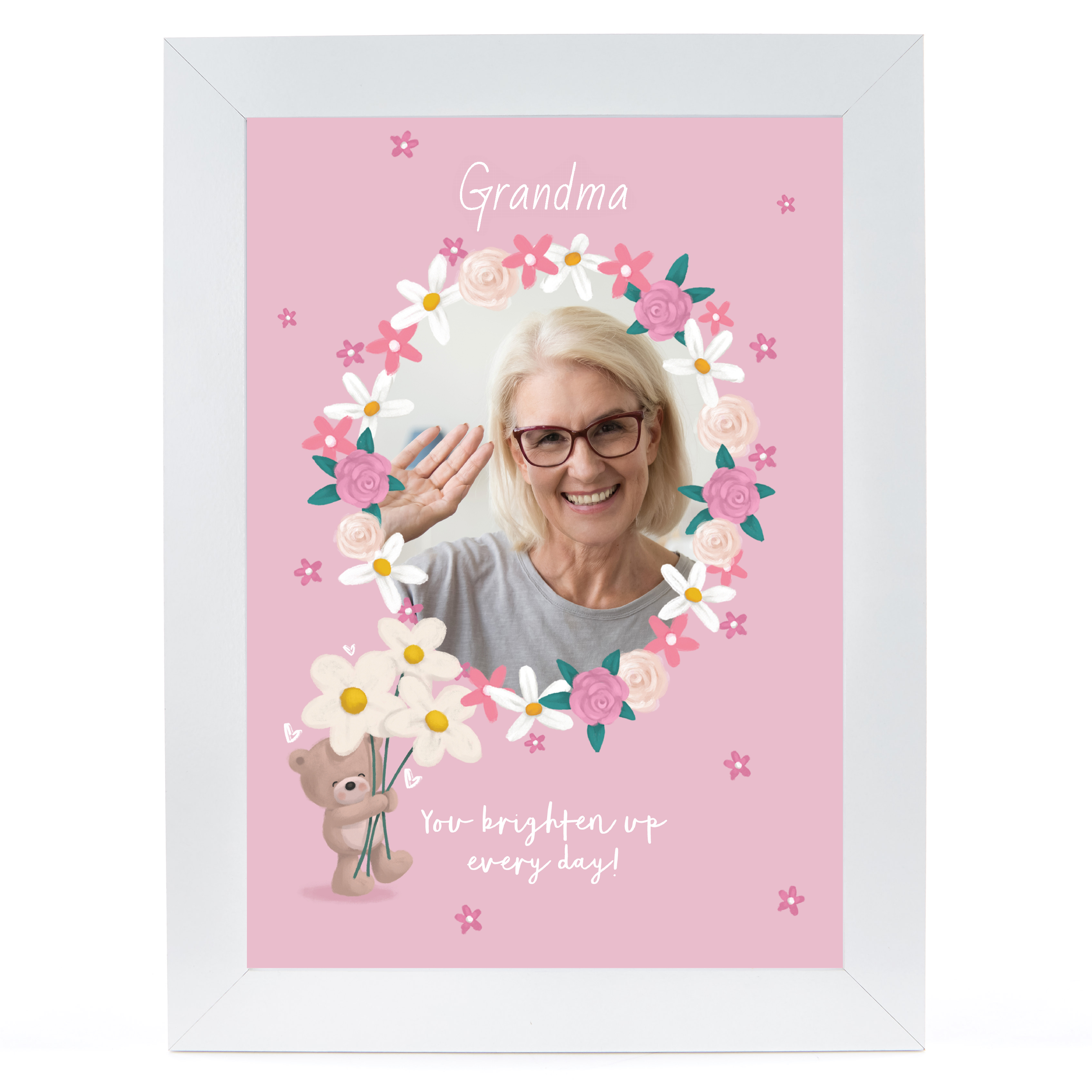 Photo Upload Hugs Print - Brighten Up Every Day