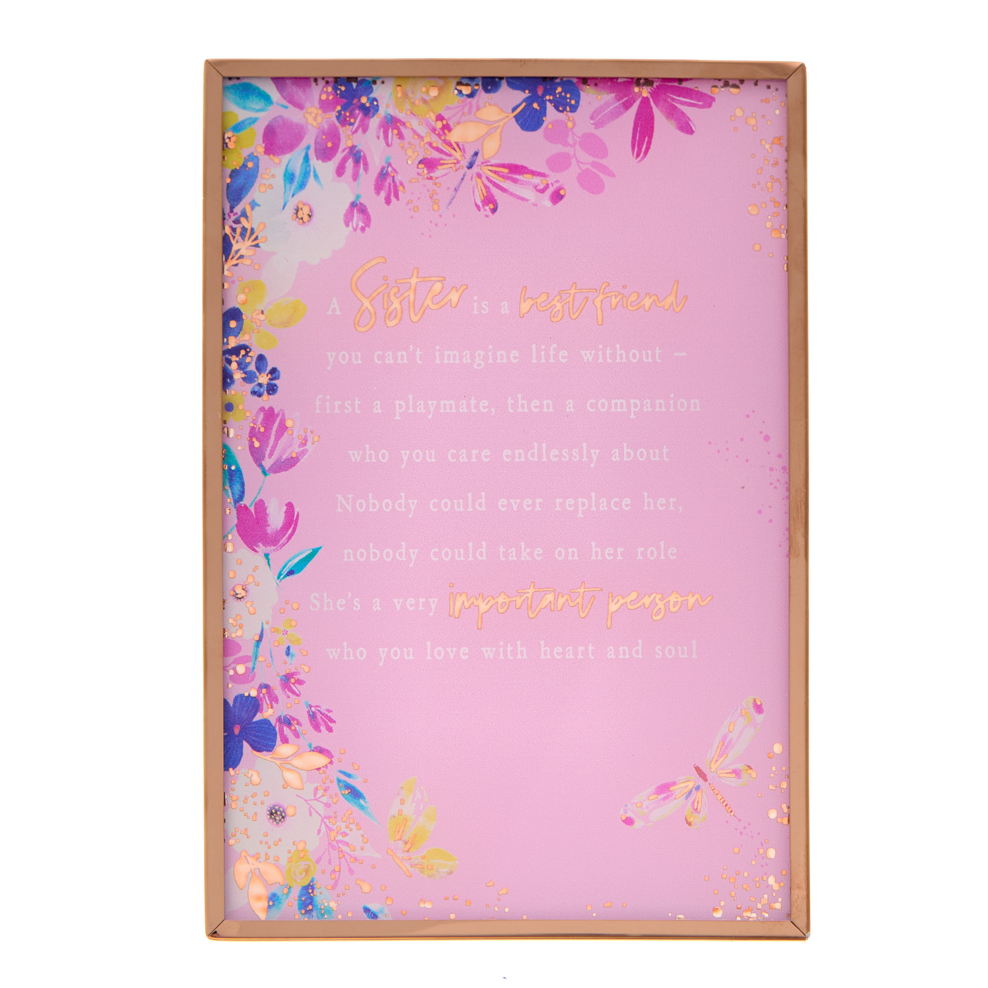 A Sister Is A Best Friend Plaque