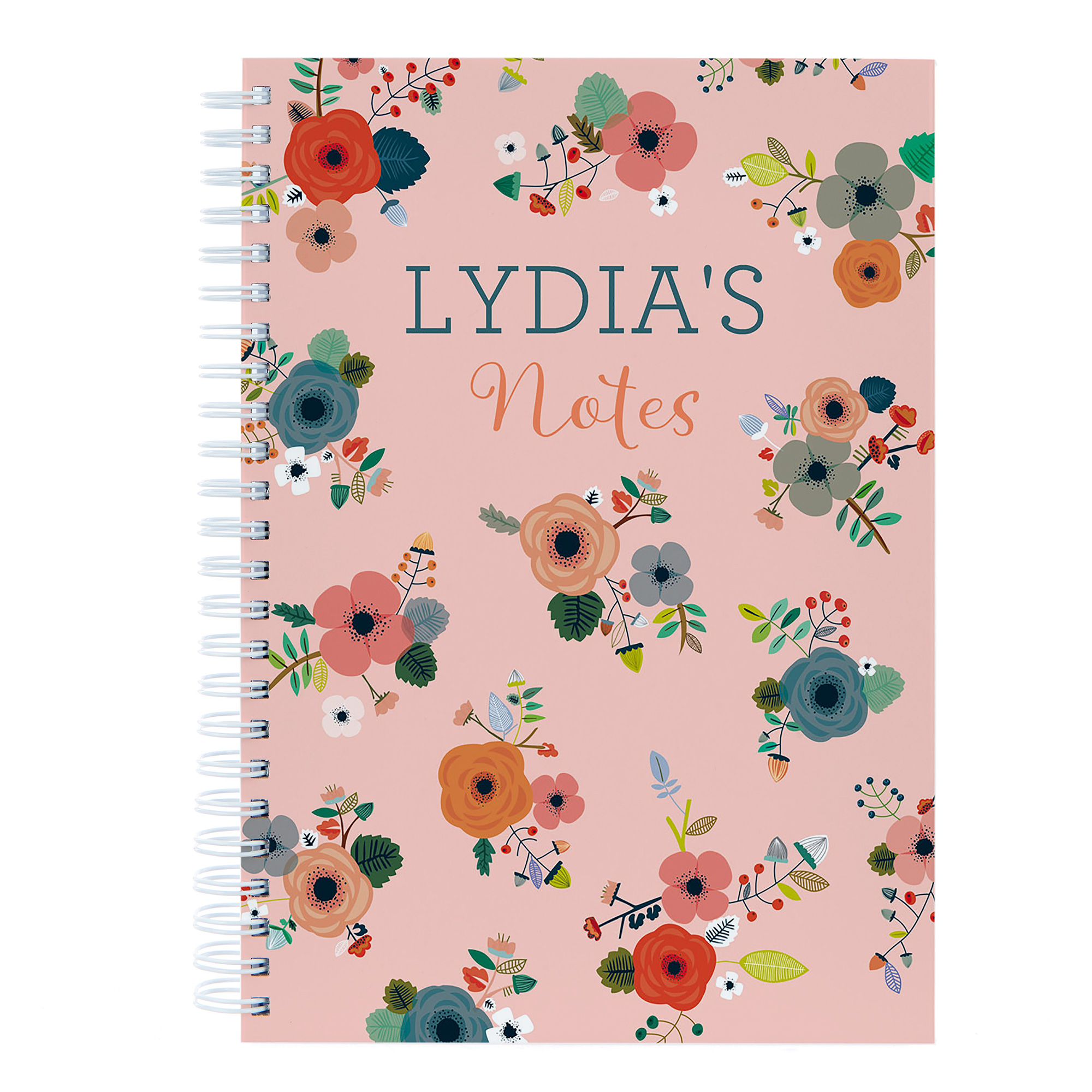 Personalised Notebook - Bouquets