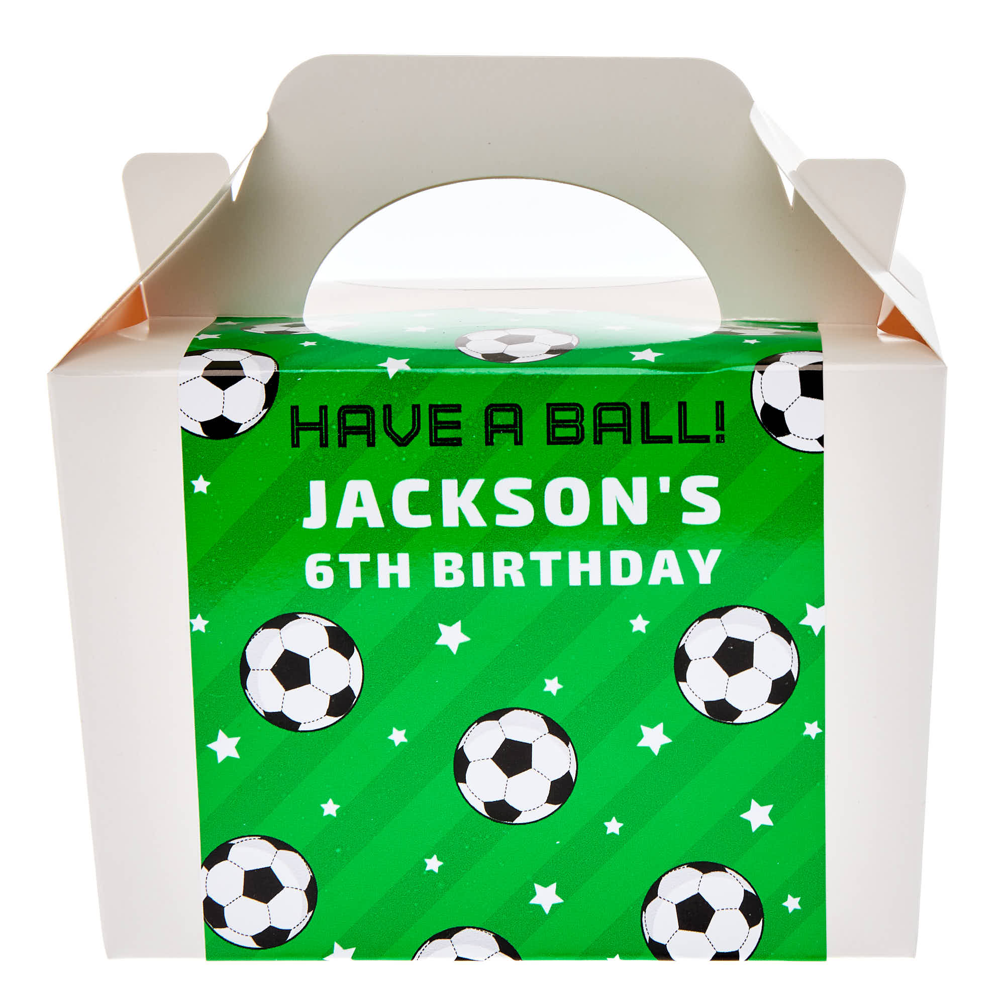 Football Personalised Party Box