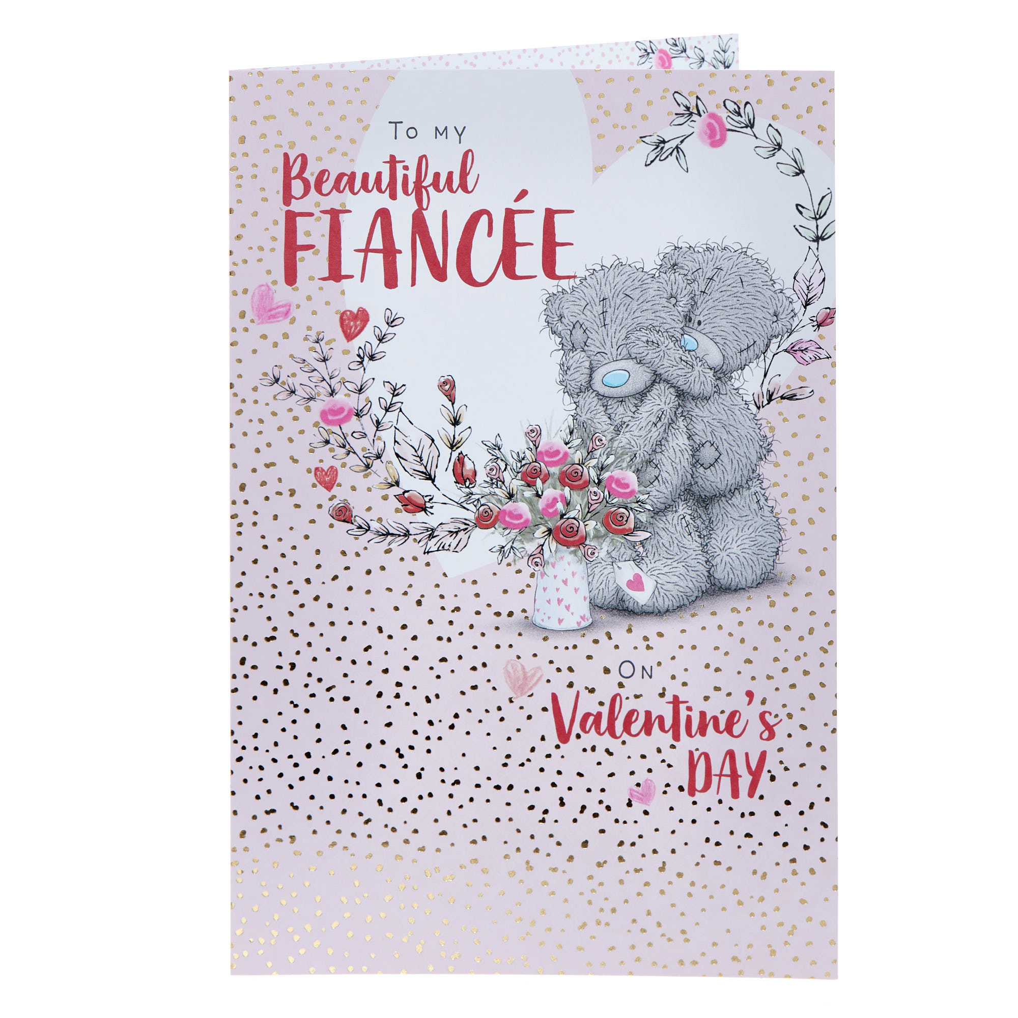 Beautiful Fiancee Tatty Teddy Valentine's Day Card