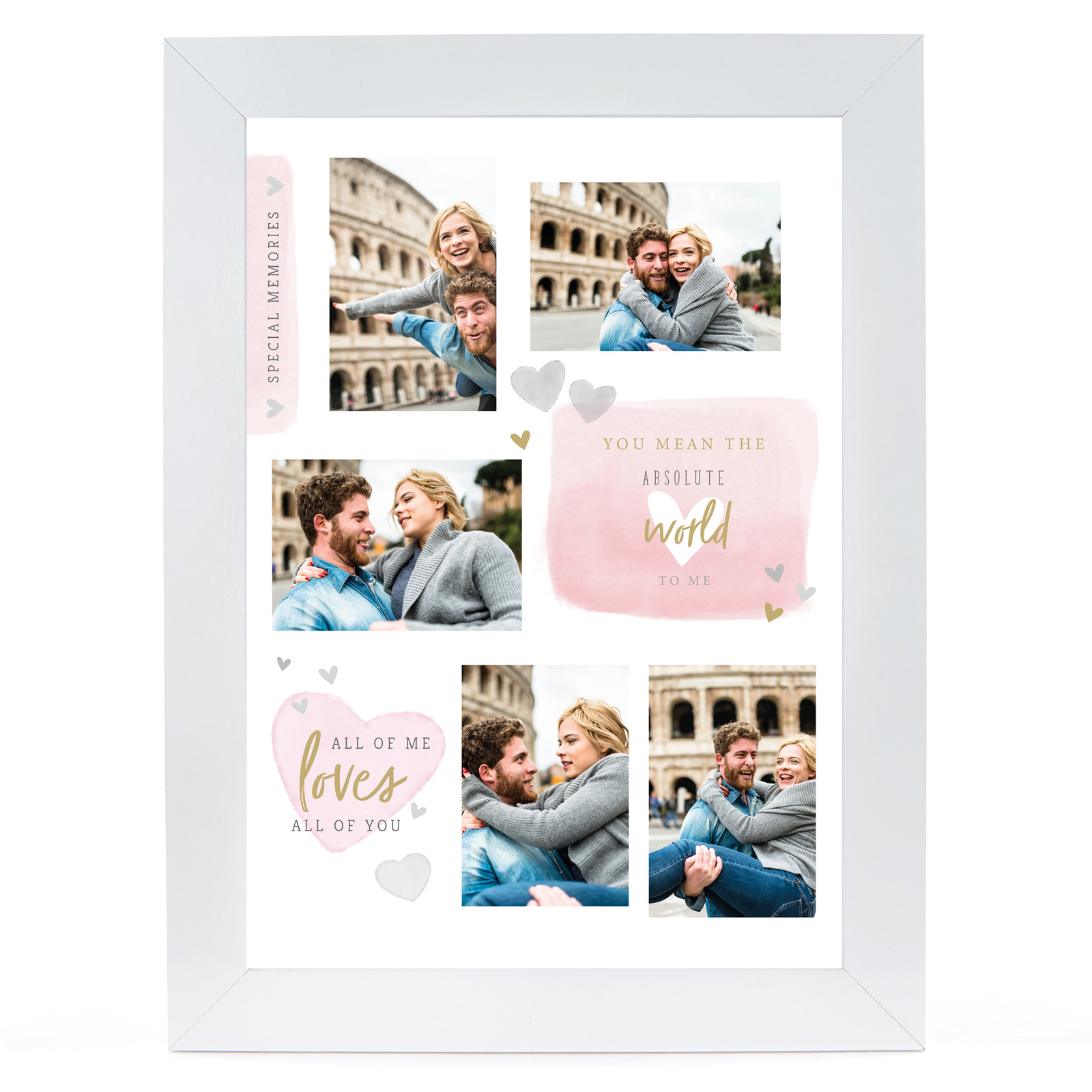 Personalised Photo Print - Special Memories, 5 Photos