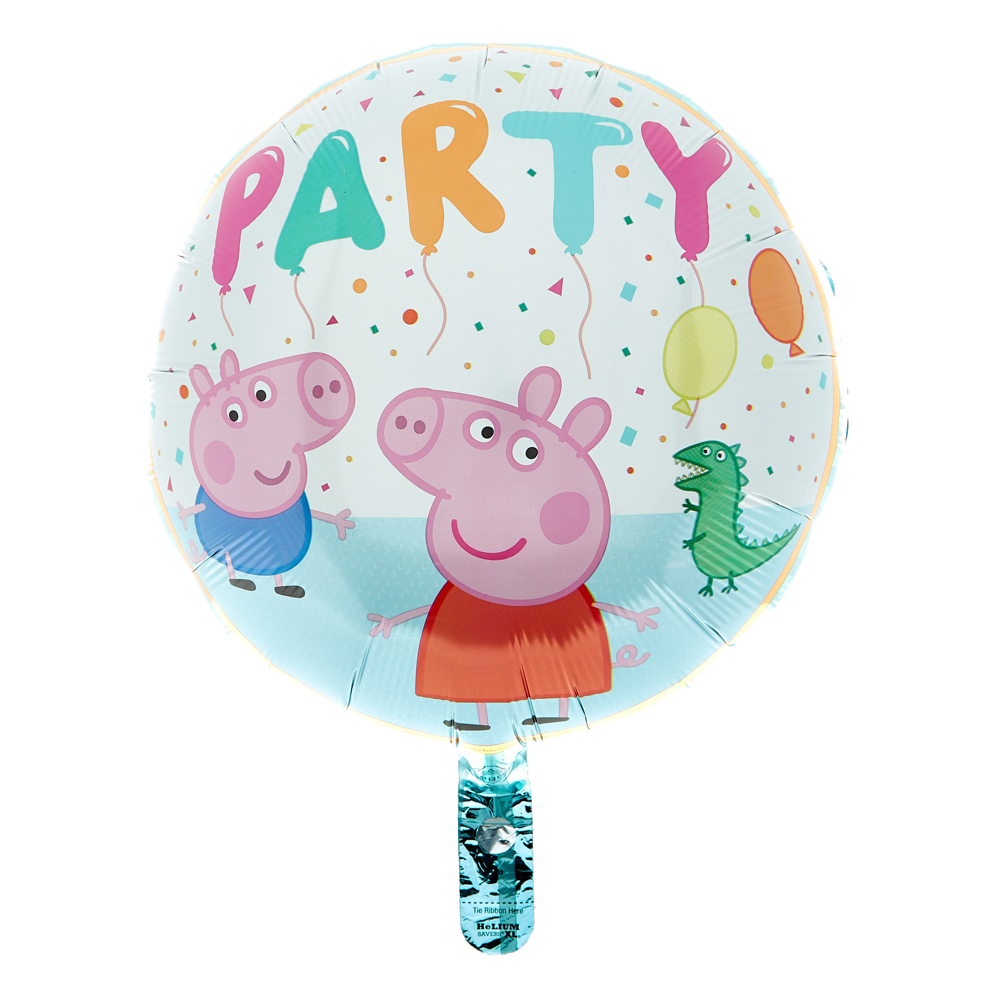 Buy 17-Inch Peppa Pig Round Foil Helium Balloon for GBP 3.99