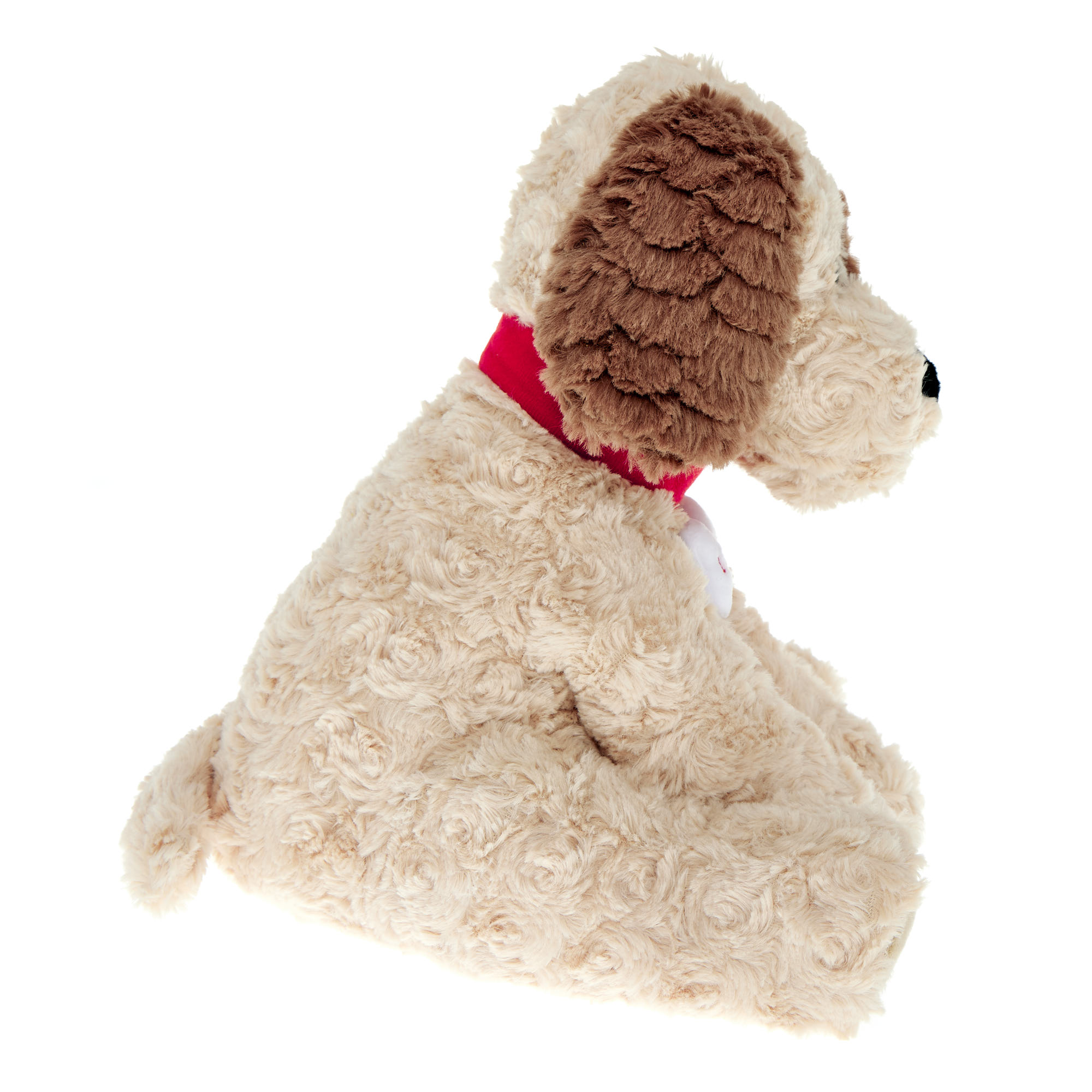 Large Love You Dog Soft Toy