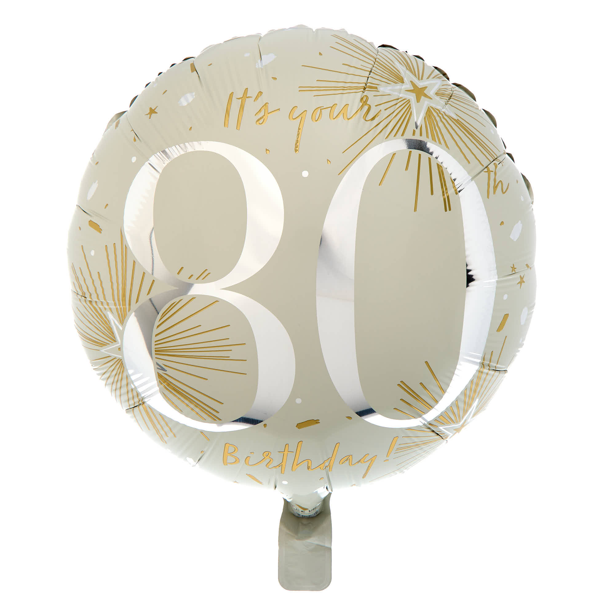 It's Your 80th Birthday Balloon Bouquet - DELIVERED INFLATED!