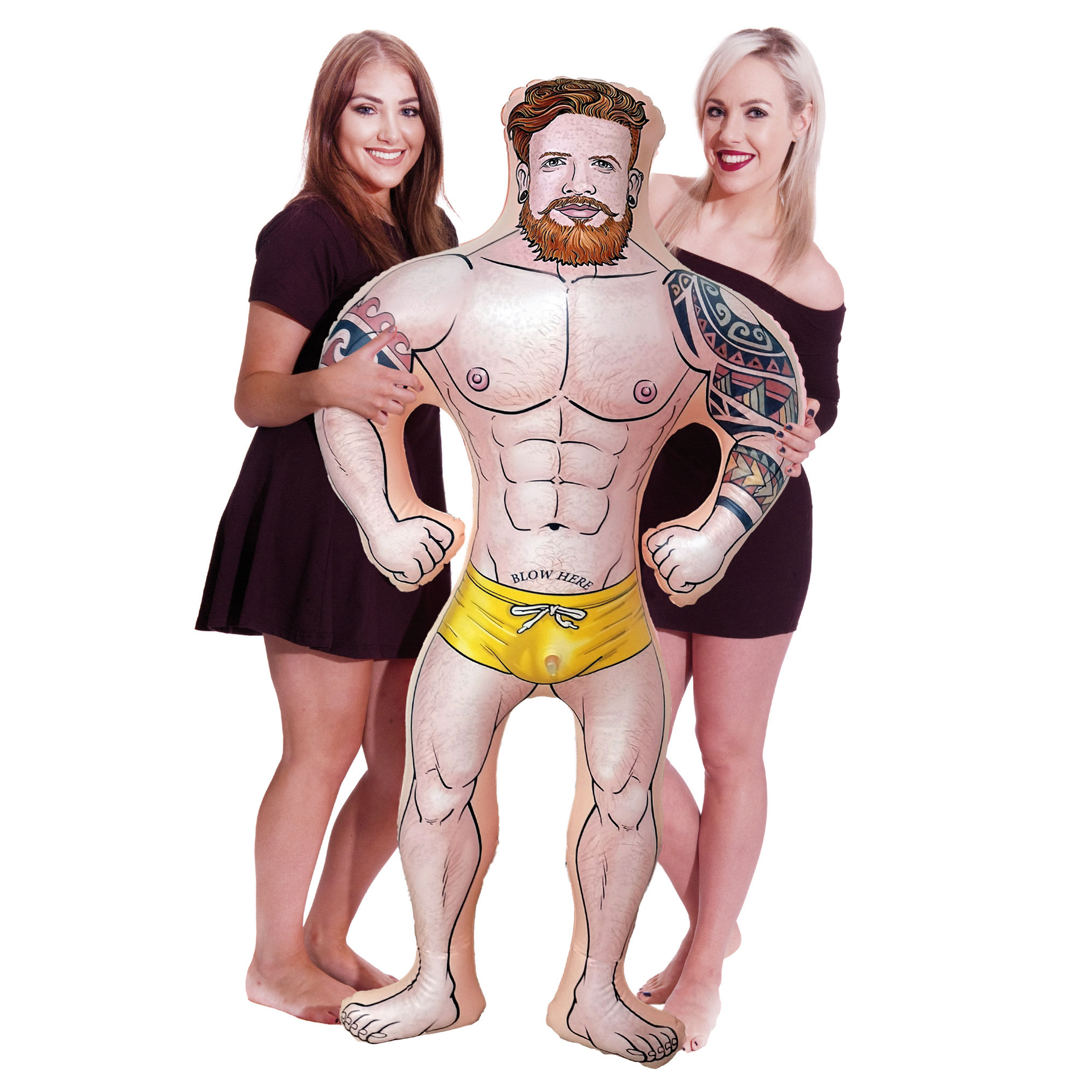 Eddy The Hunk 5-Foot Inflatable Man