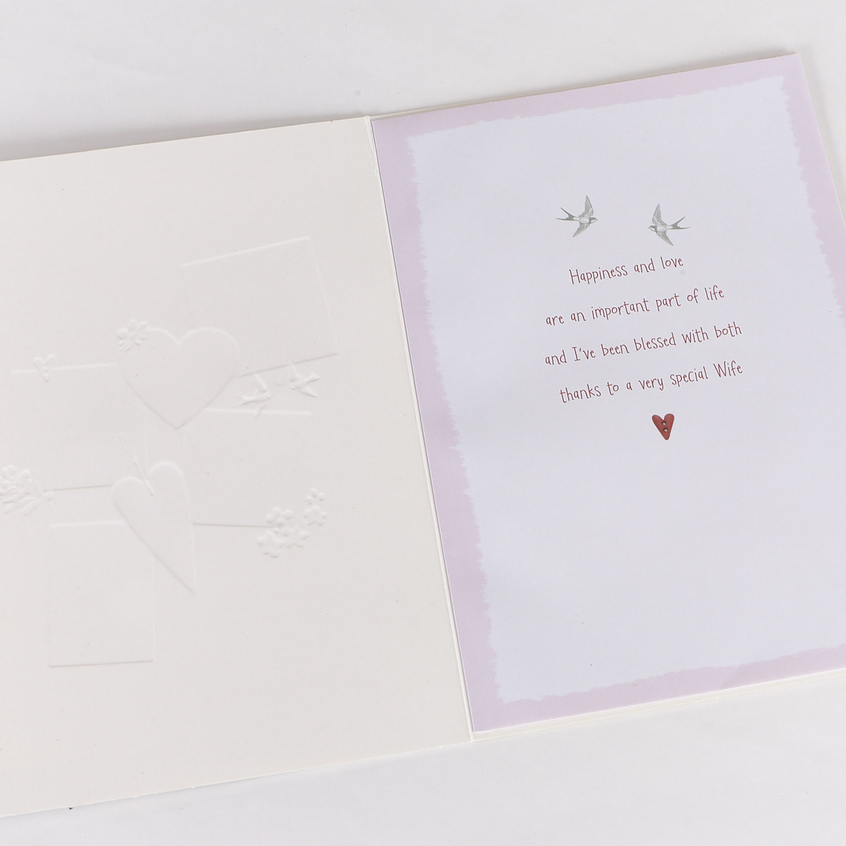 Buy Signature Collection Birthday Card Wife 4 Photos For Gbp 199