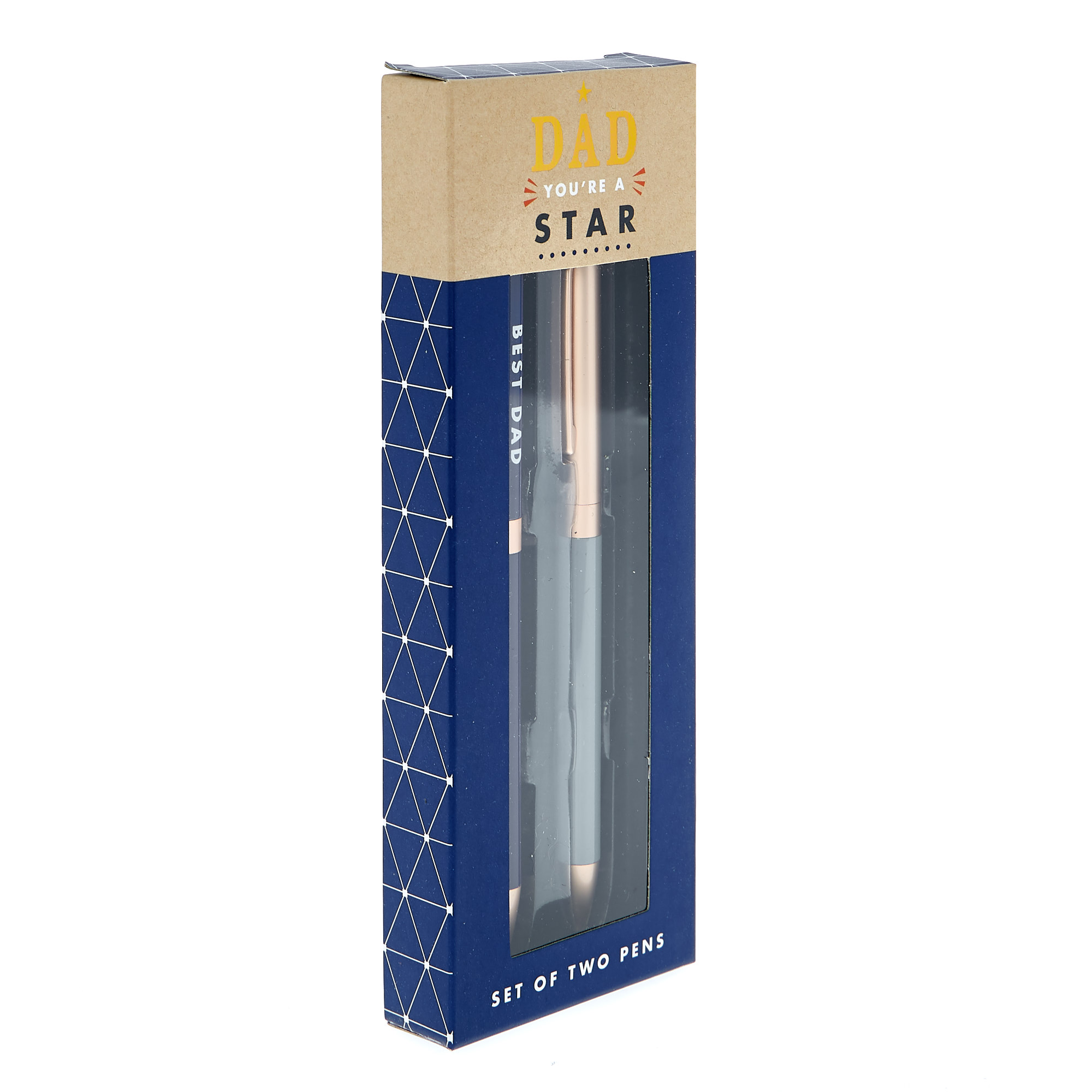 Dad You're A Star Pens - Set Of 2 