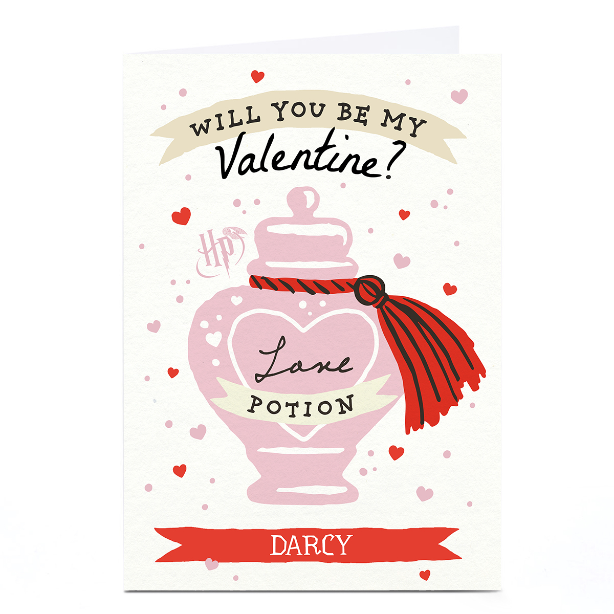 Personalised Harry Potter Valentine's Day Card - Love Potion