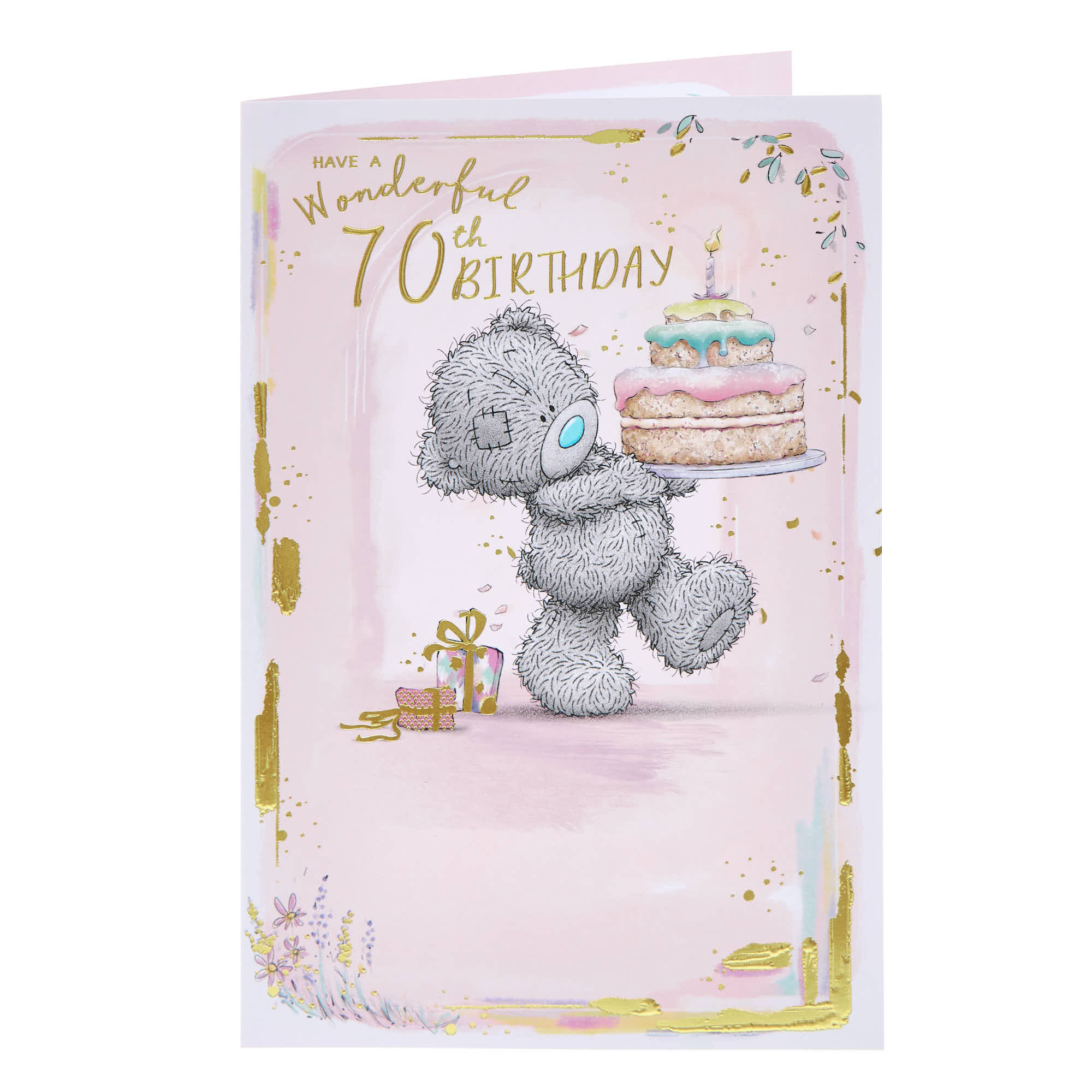 Me To You Tatty Teddy 70th Birthday Card