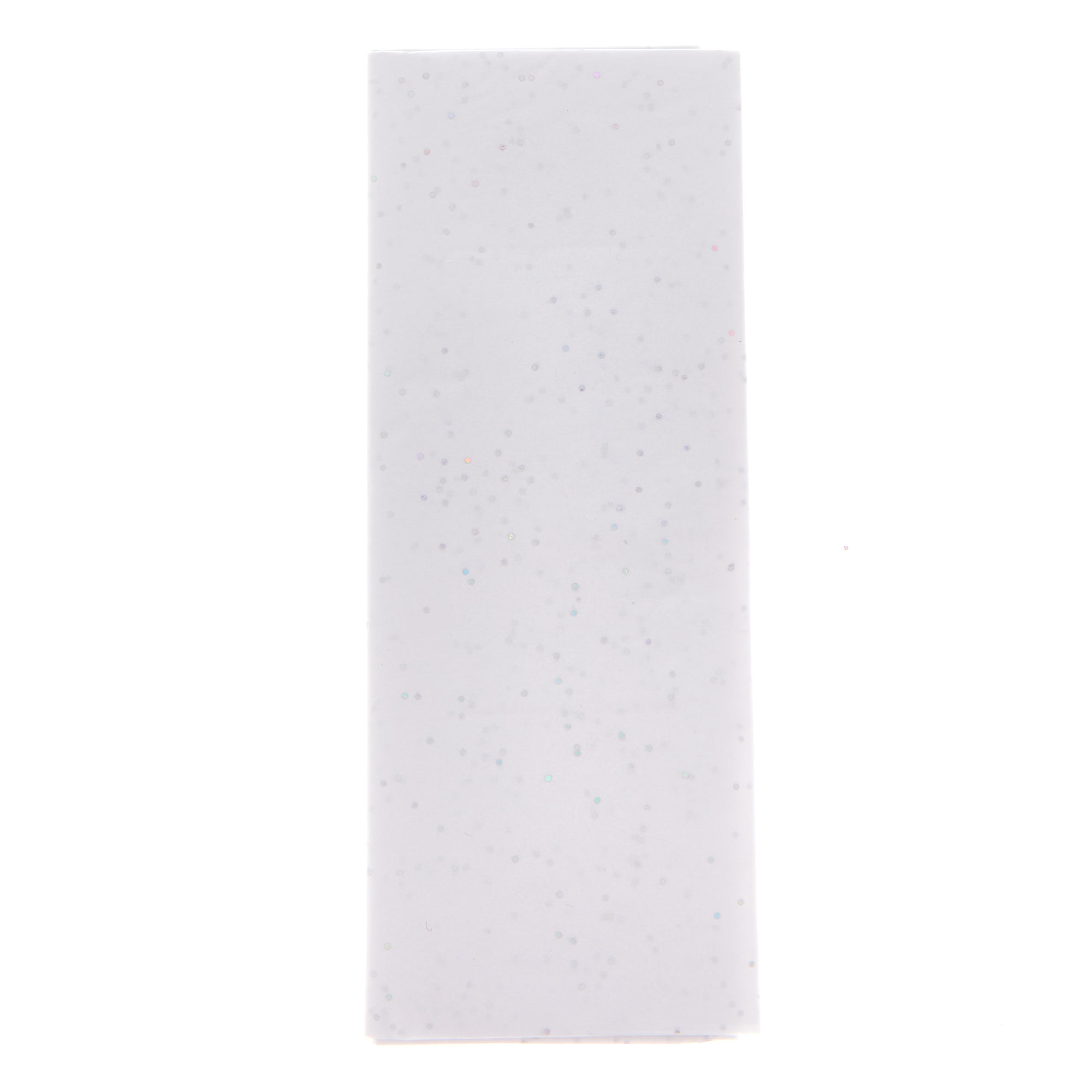 White Sequin Tissue Paper - 5 Sheets 