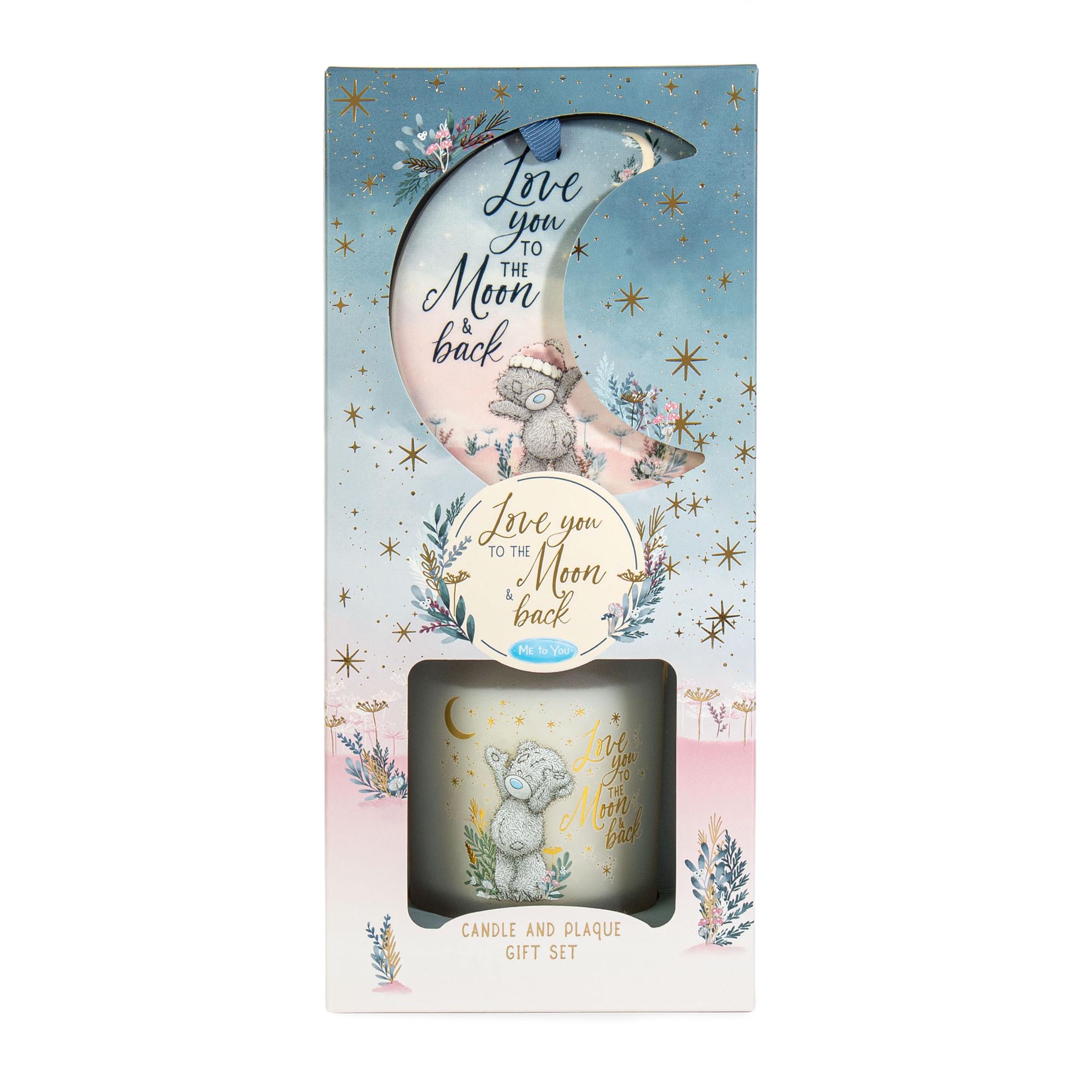 Me To You Tatty Teddy Candle & Plaque Set