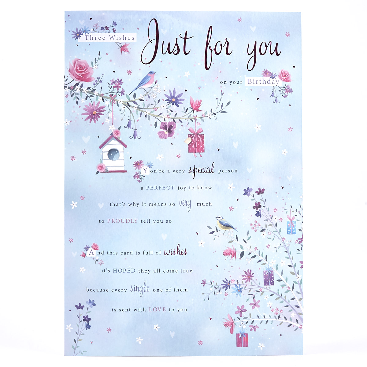 Buy Birthday Card Three Wishes for GBP 0.99 Card