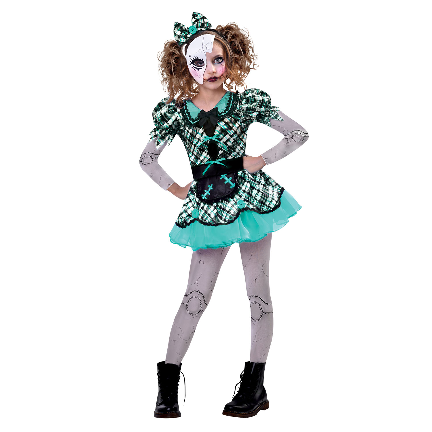 Dark Doll Children's Fancy Dress Costume