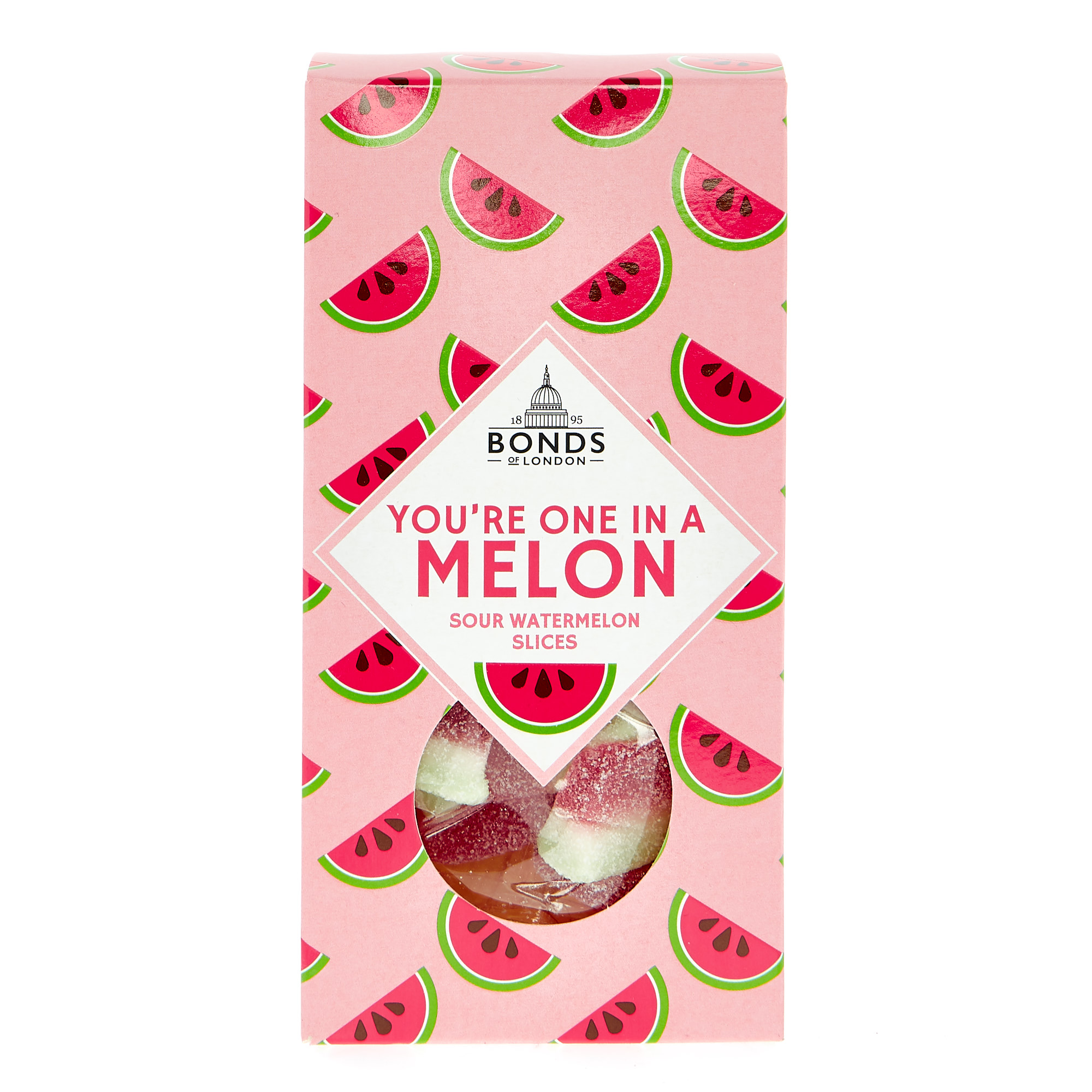 Buy Bonds Of London Sour Watermelon Slices for GBP 1.99 | Card Factory UK