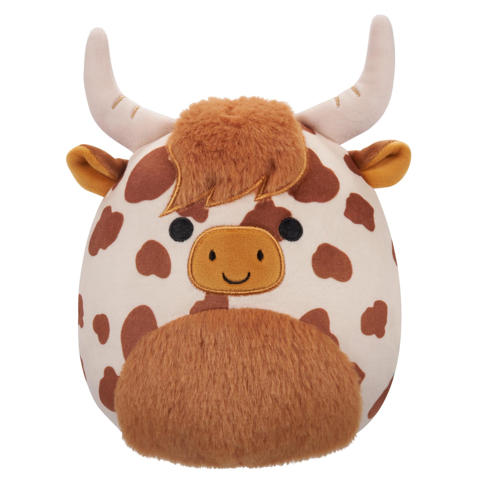 Squishmallows 7.5-Inch Alonzo the Highland Cow