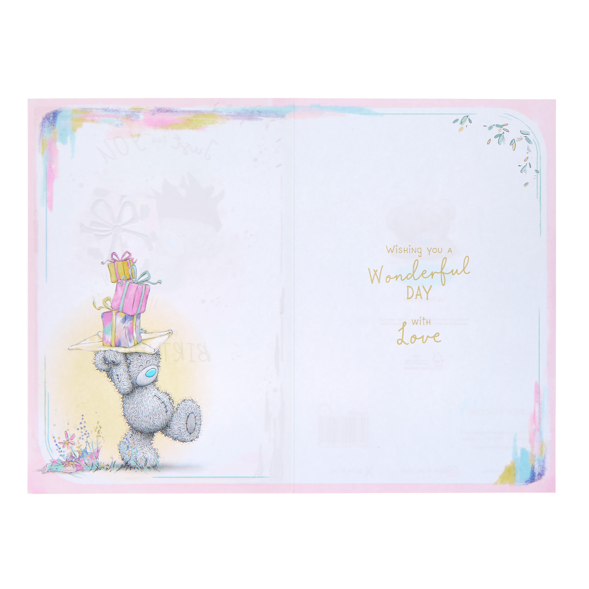 Me To You Tatty Teddy For You Gift Birthday Card